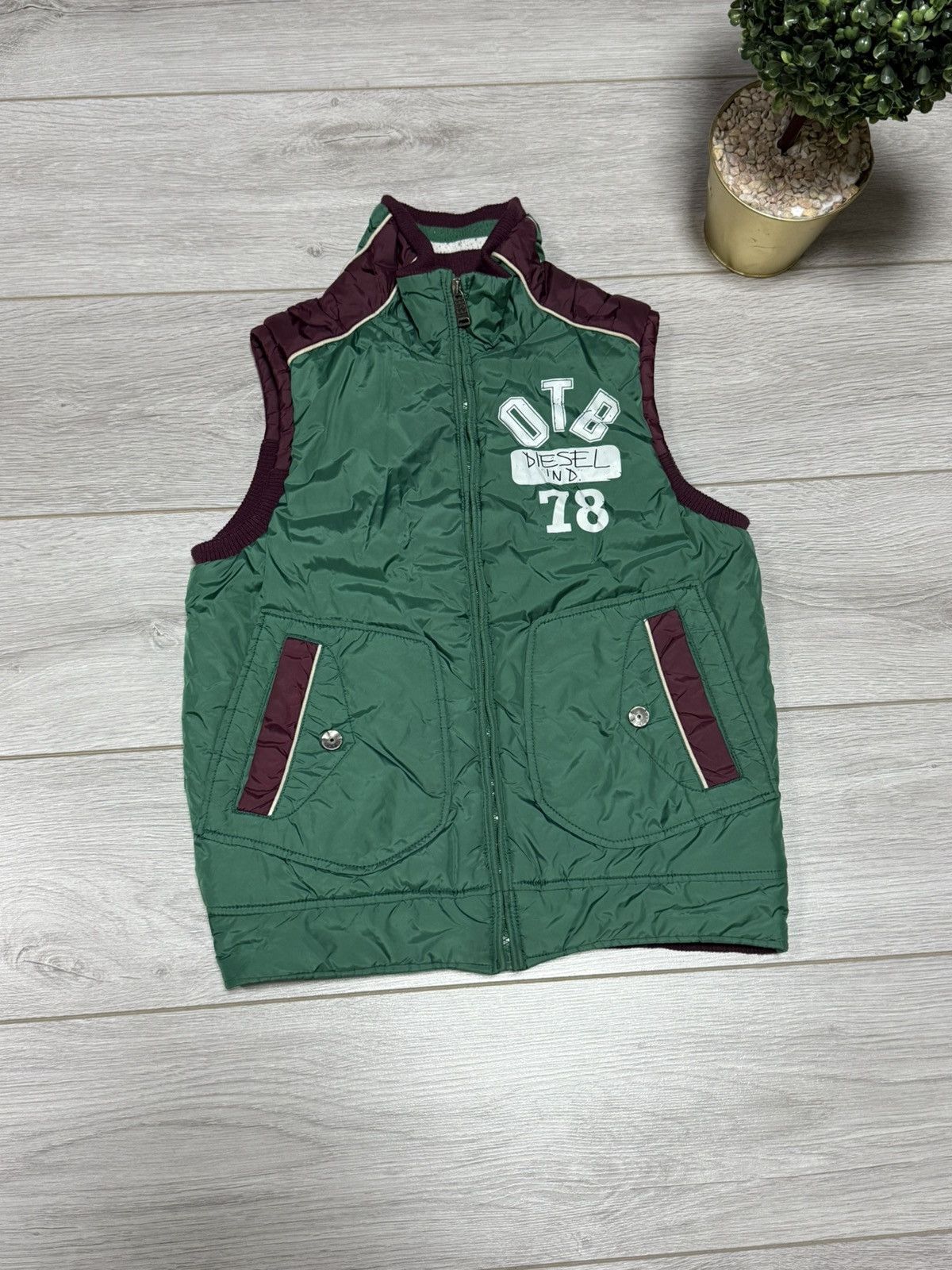 Diesel Diesel archive vintage nylon vest zip Size L / US 10 / IT 46 - 3 Thumbnail