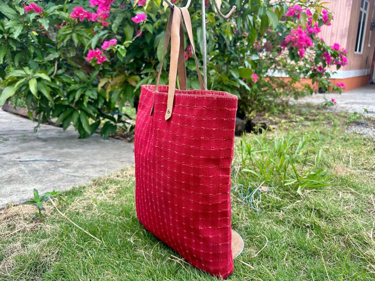 Hermes Authentic Hermes Ahmedabad GM Red Tote Bag Size ONE SIZE - 2 Thumbnail