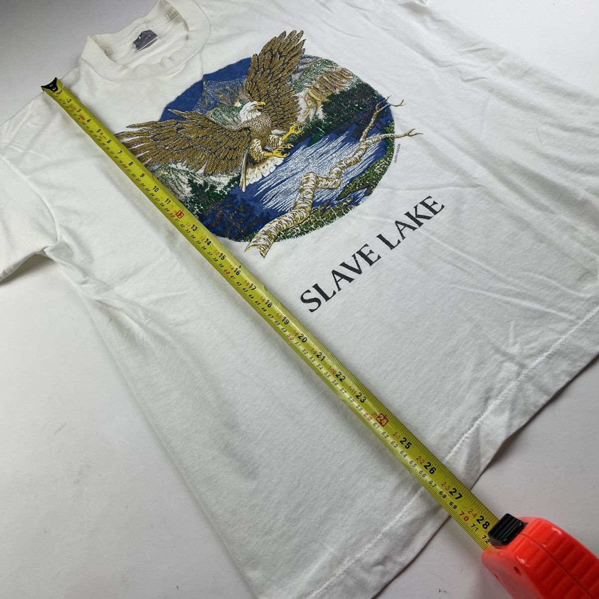 Vintage Vintage 80’s 90’s Slave Lake Canada Single Stitch Shirt L Size US L / EU 52-54 / 3 - 6 Thumbnail