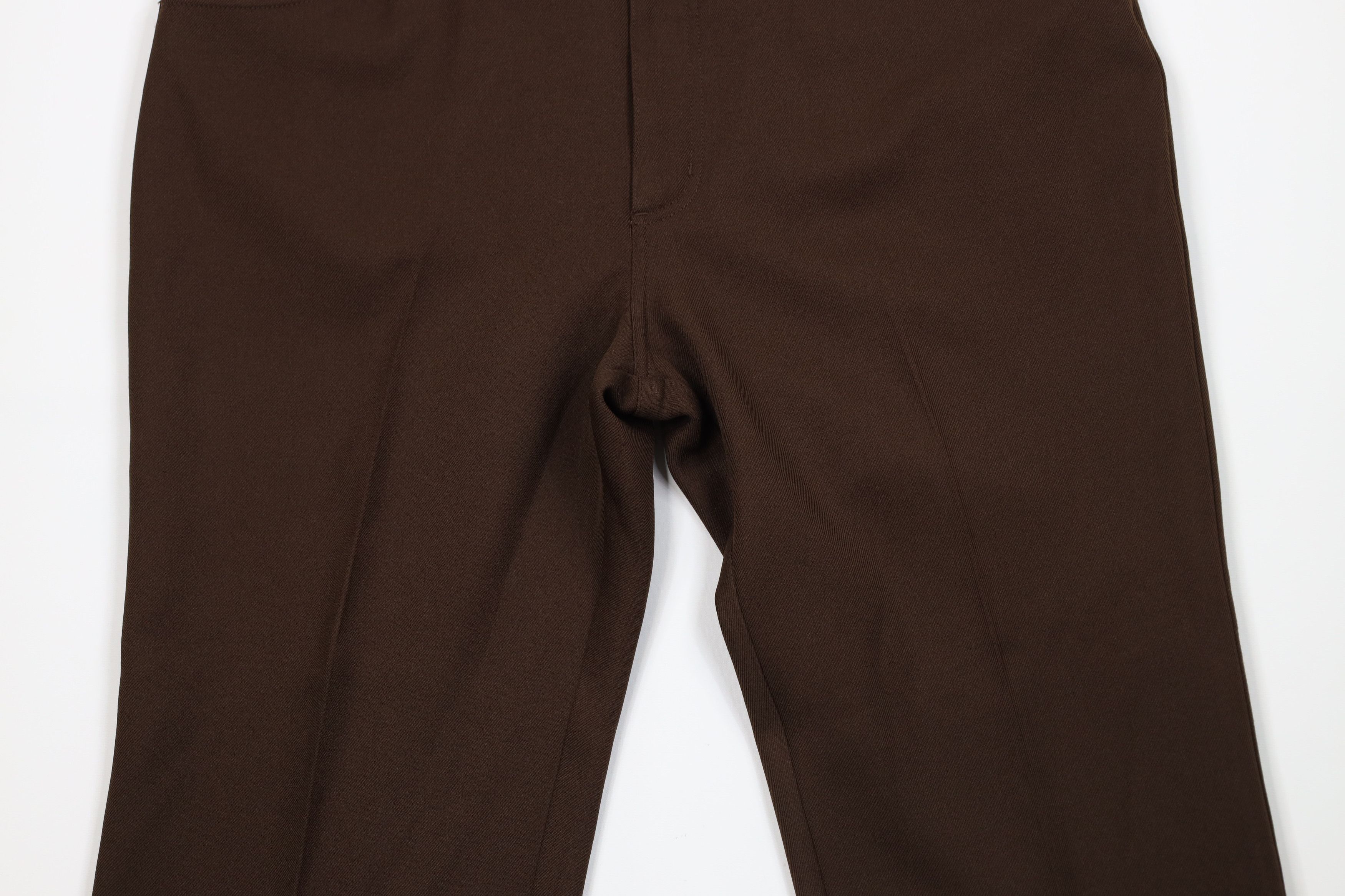 Vintage Vintage 90s Streetwear Knit Wide Leg Chino Pants Brown Size US 40 / EU 56 - 3 Thumbnail