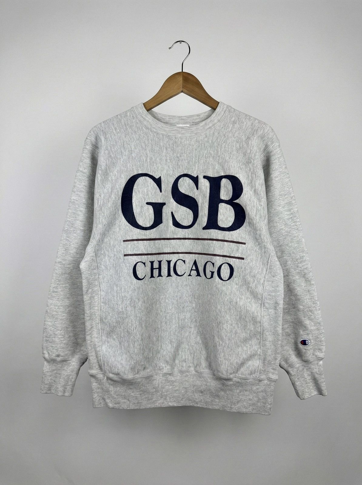 Champion Vintage Champion Reverse Weave Sweatshirt GSB Chicago XL 90s Size US XL / EU 56 / 4 - 1 Thumbnail