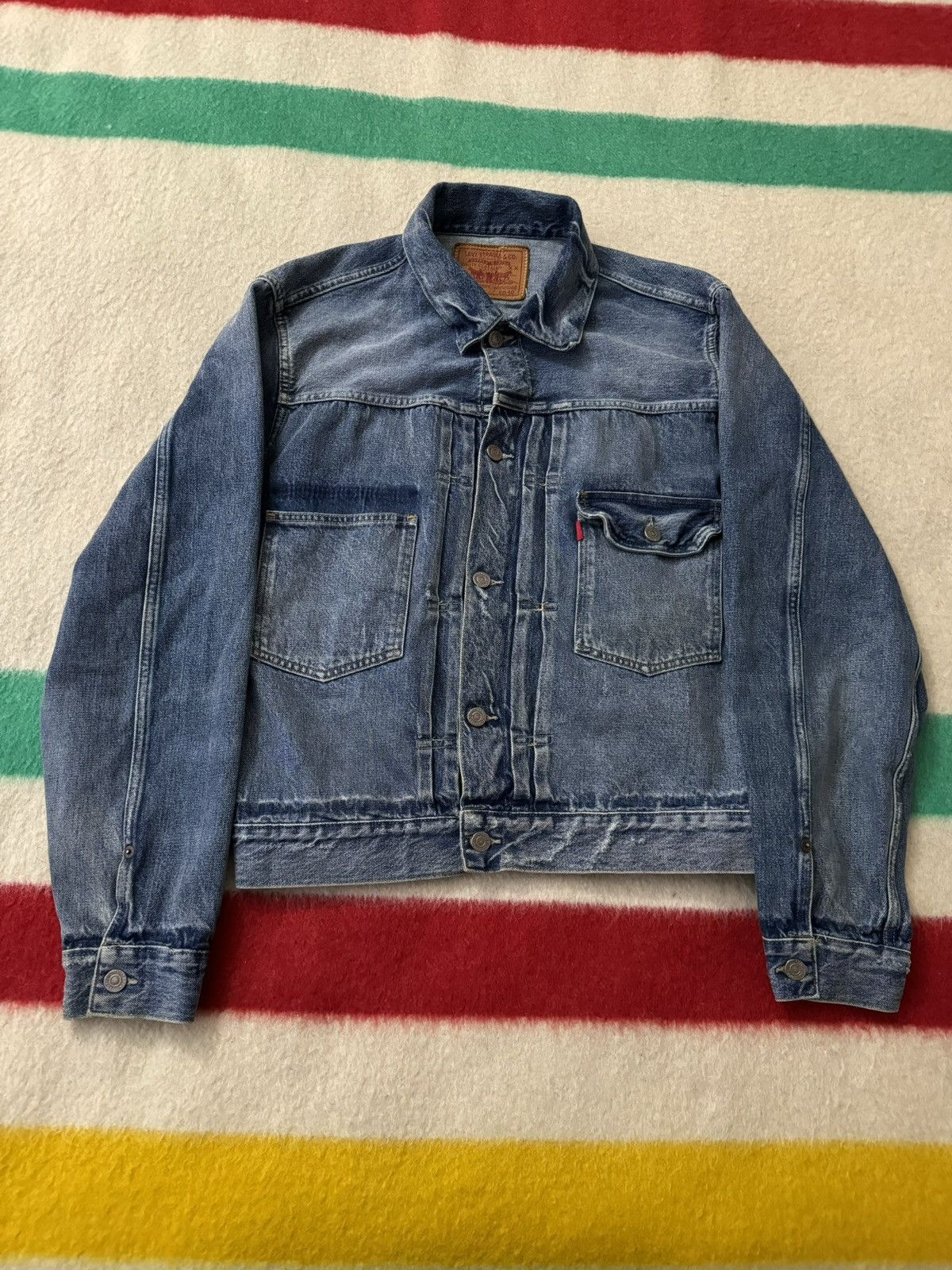 Levi's 2nd Type Dungaree Jacket 良品】Levi's 2nd Type Dungaree