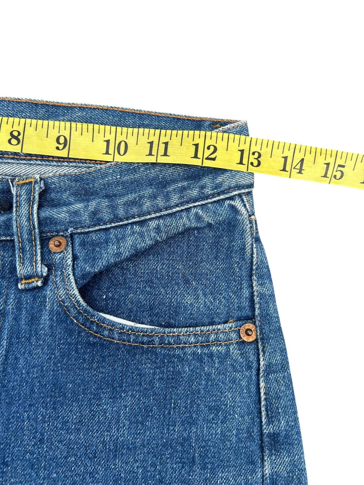 Levi's 50s-60s Vintage Levis Big E 6 Denim Jeans Rare Size US 26 / EU 42 - 12 Thumbnail