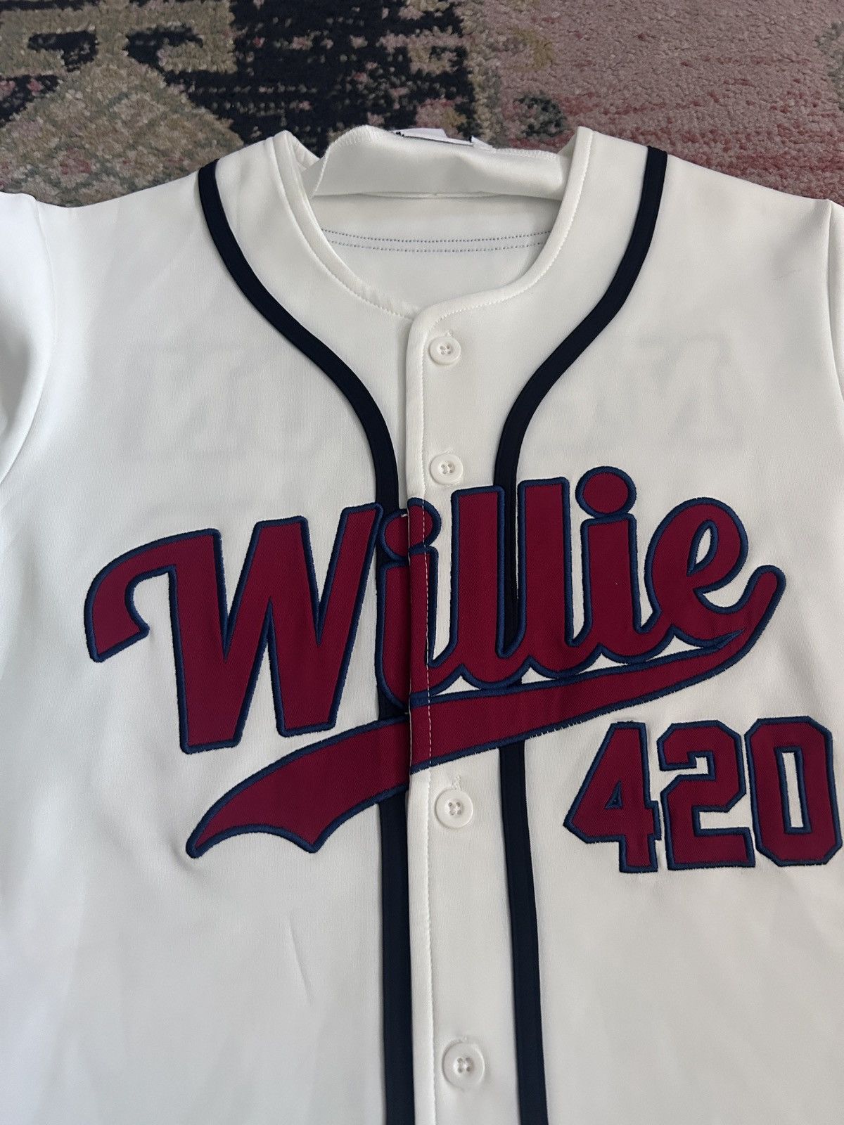 Band Tees Official Willie Nelson "420" Limited Edition Jersey S Size US S / EU 44-46 / 1 - 2 Thumbnail