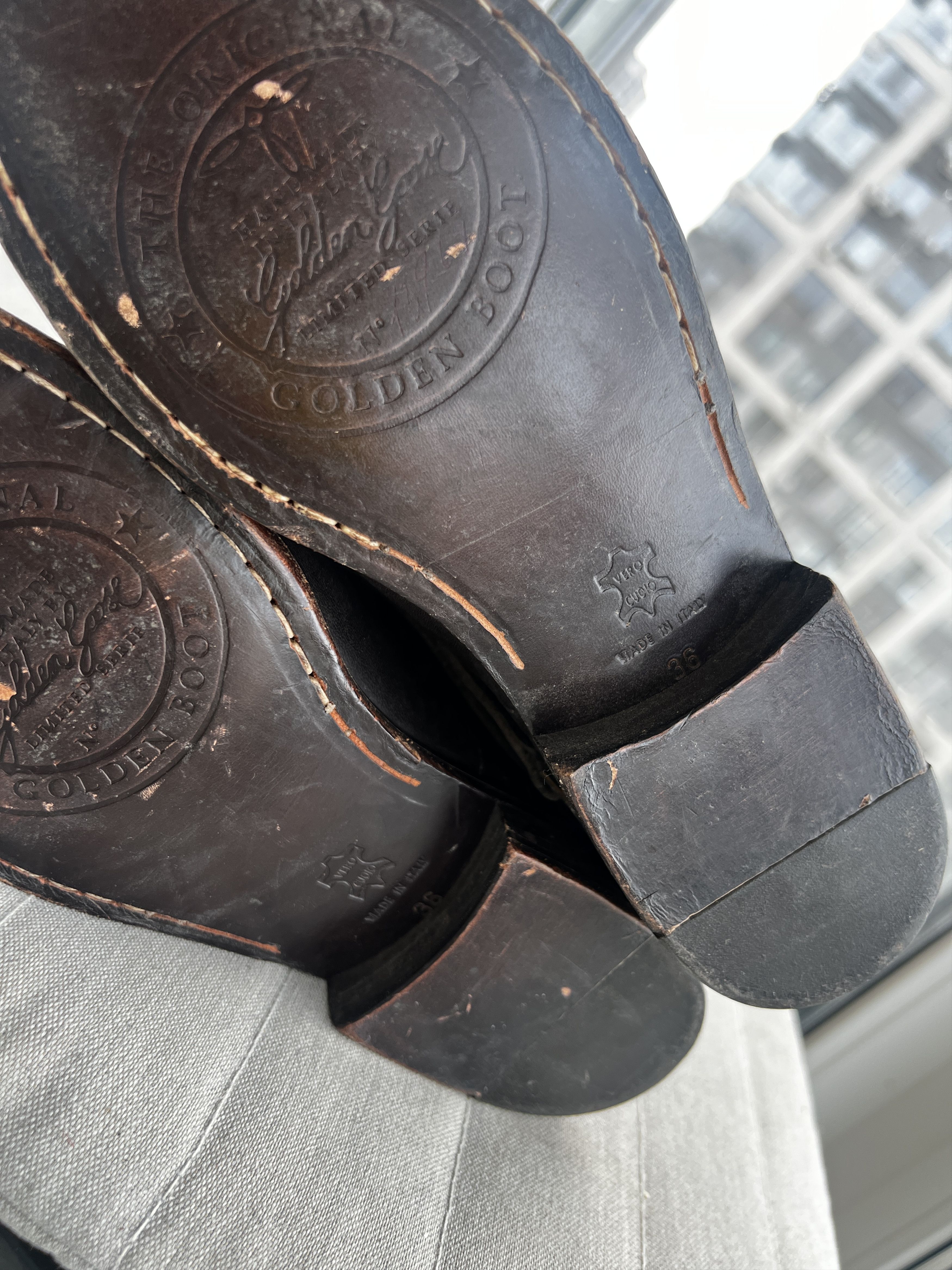Golden Goose New Golden Goose Western Distresed Boots Size 36 Size US 6 / IT 36 - 6 Thumbnail