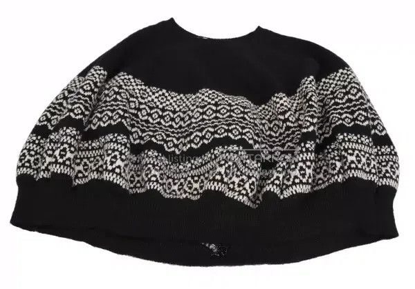 Comme des Garcons Comme Des Garcons Poster-style knitted cape top Size M / US 6-8 / IT 42-44 - 4 Thumbnail