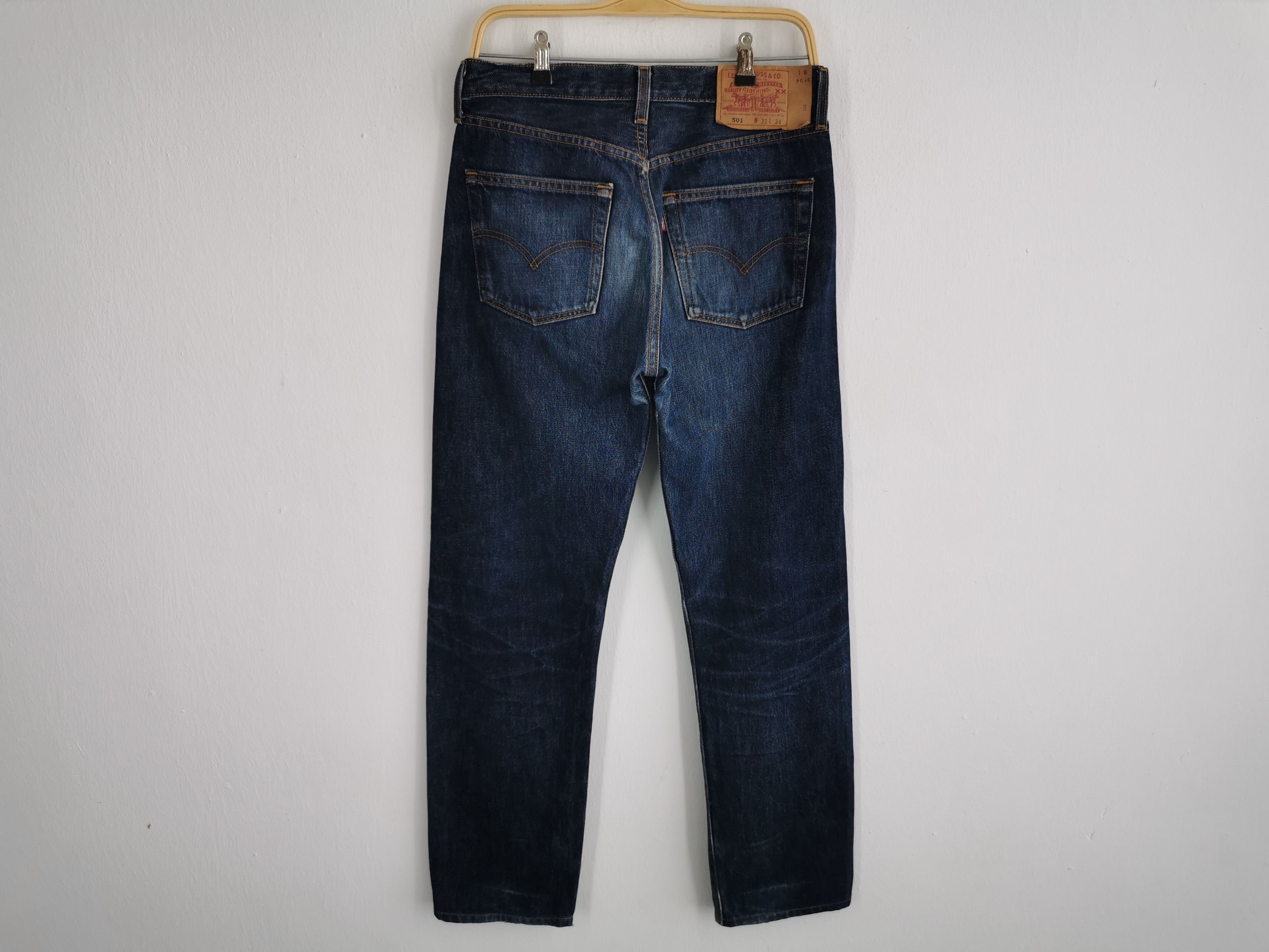 Levi's Vintage 90s Levis Lot 501 Denim Jeans Made In USA Size 30 Size US 30 / EU 46 - 3 Thumbnail