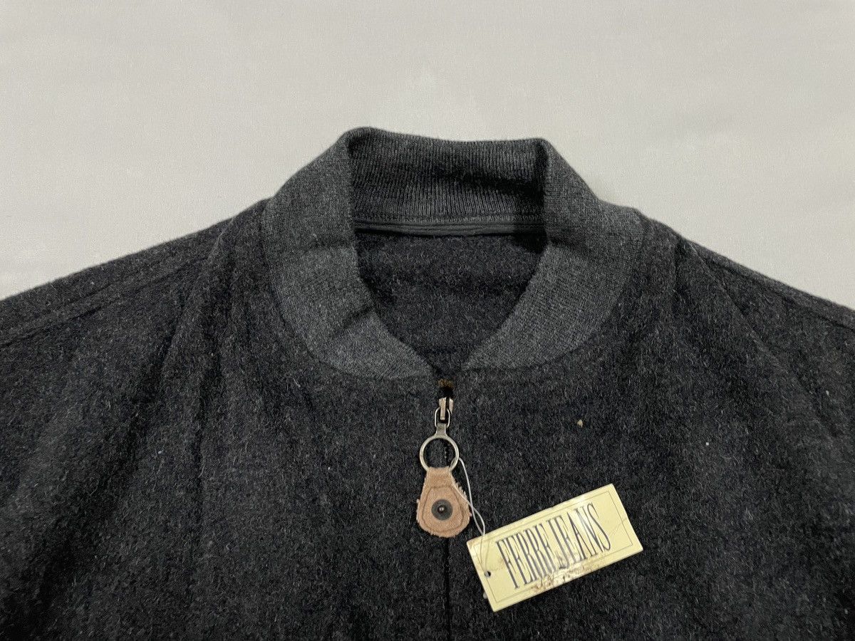 Ferre × Gianfranco Ferre × Vintage Vintage Ferre Jeans wool bomber jacket size 42 Size US XL / EU 56 / 4 - 2 Thumbnail