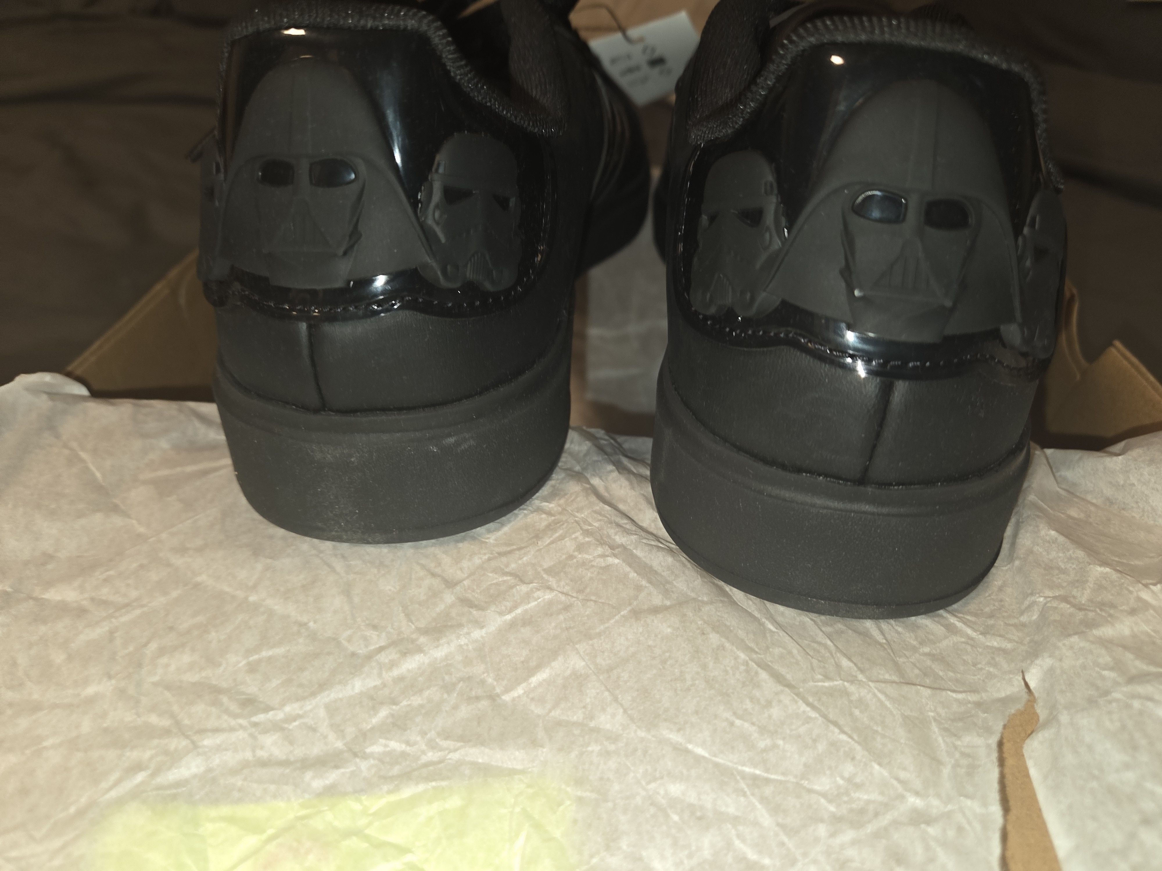 Adidas × Star Wars Adidas Star Wars Grand Court Black Size US 8.5 / EU 41-42 - 14 Thumbnail