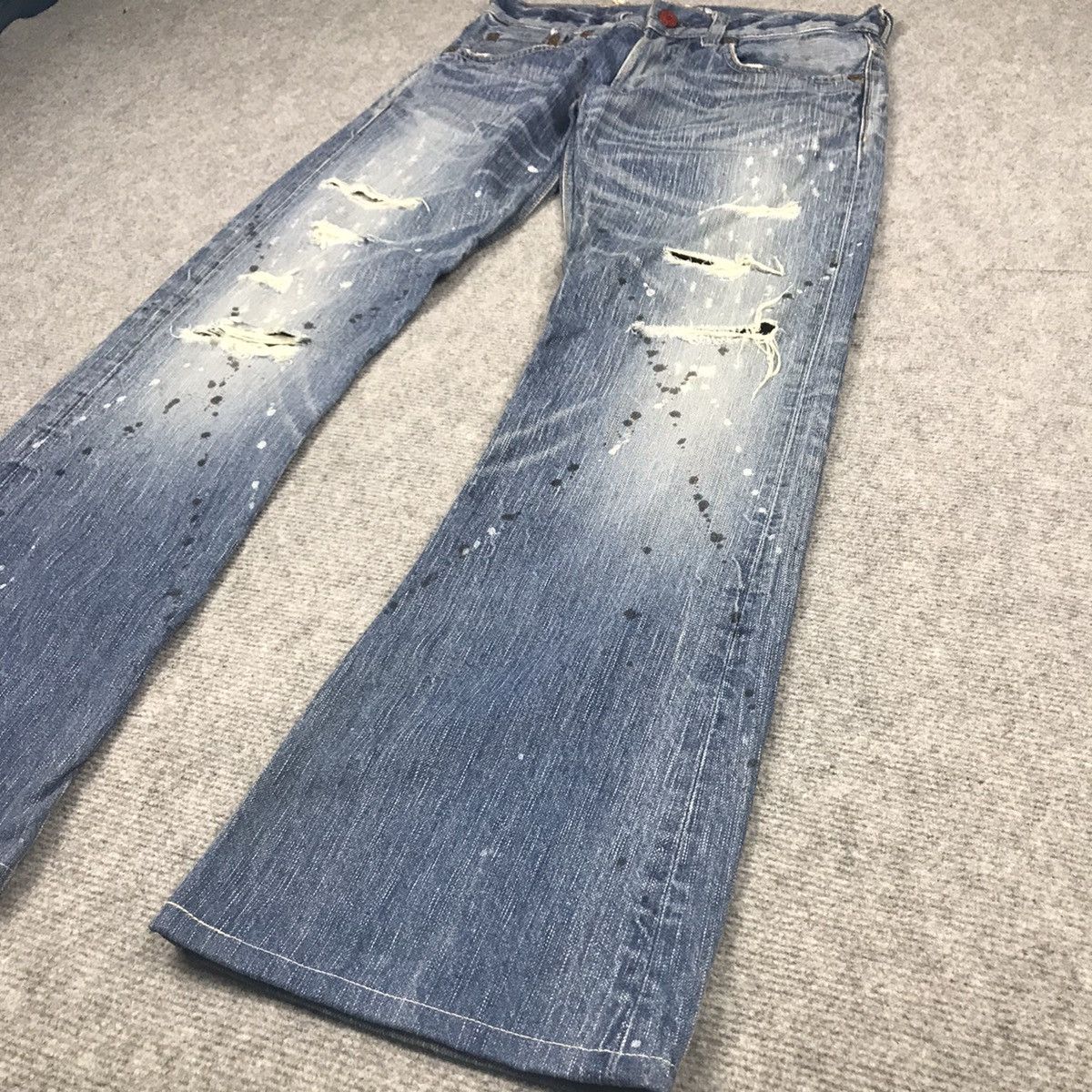 Edwin FLARE DENIM EDWIN 503 JAPAN BOOTCUT DENIM PANTS 139 Size US 28 / EU 44 - 4 Thumbnail