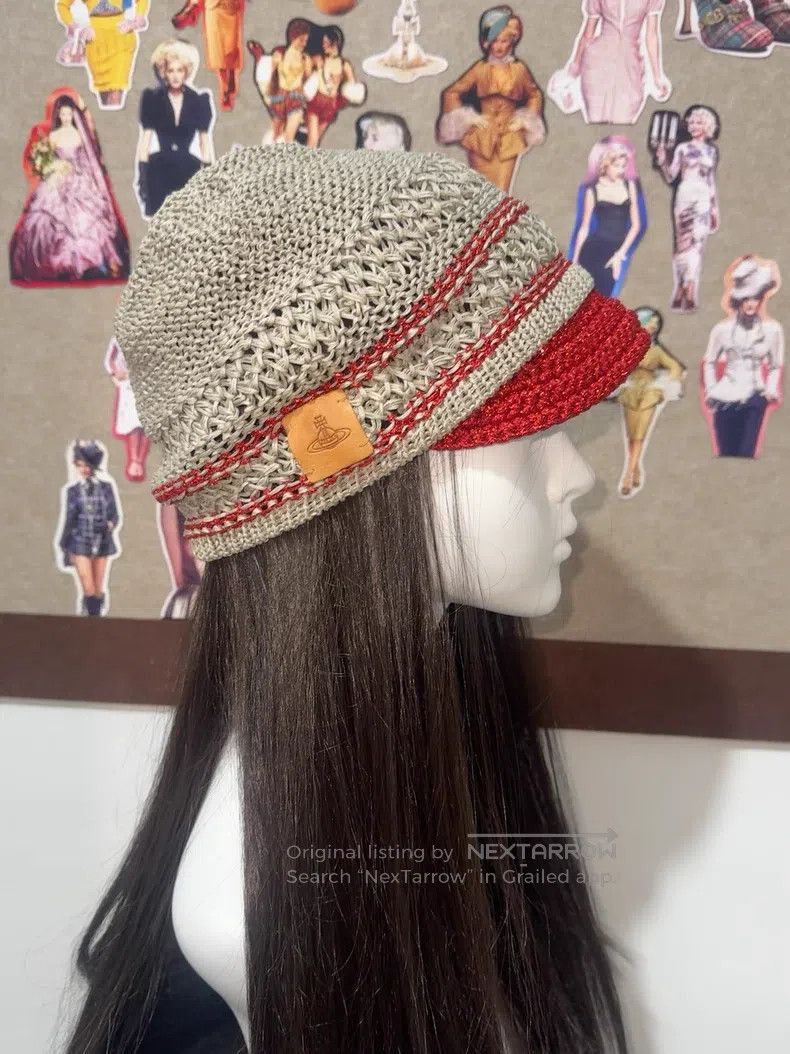 Vivienne Westwood Vivienne Westwood Rare Red Heart Knitted Cap Size ONE SIZE - 4 Thumbnail