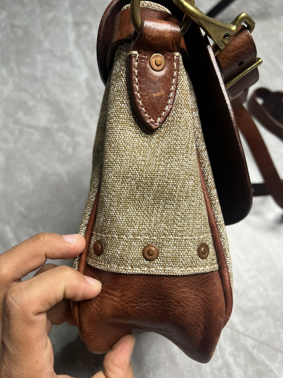 RRL Ralph Lauren RRL 2 Way Mail Bag Size ONE SIZE - 13 Thumbnail