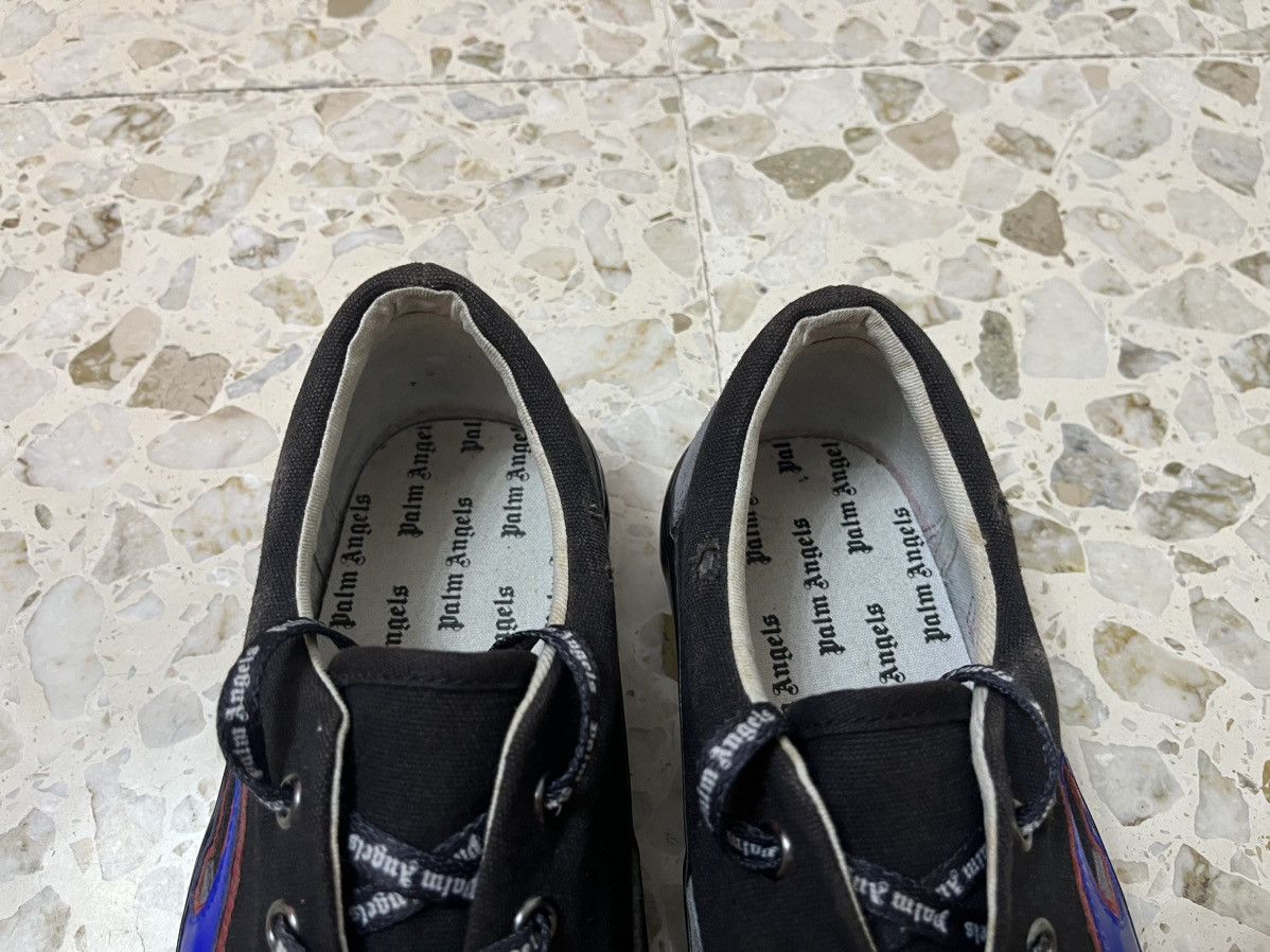 Palm Angels Palm angels low top flame leather sneaker 9us 42eu Size US 9 / EU 42 - 9 Thumbnail