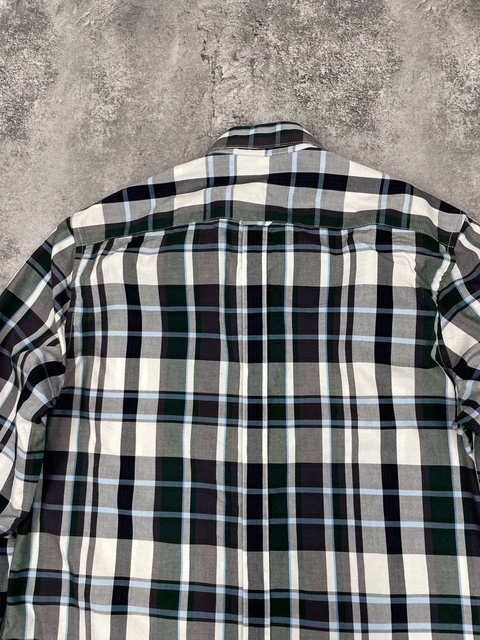 Fred Perry Fred Perry Men Shirt Plaid White Navy Size Medium Size US M / EU 48-50 / 2 - 9 Thumbnail