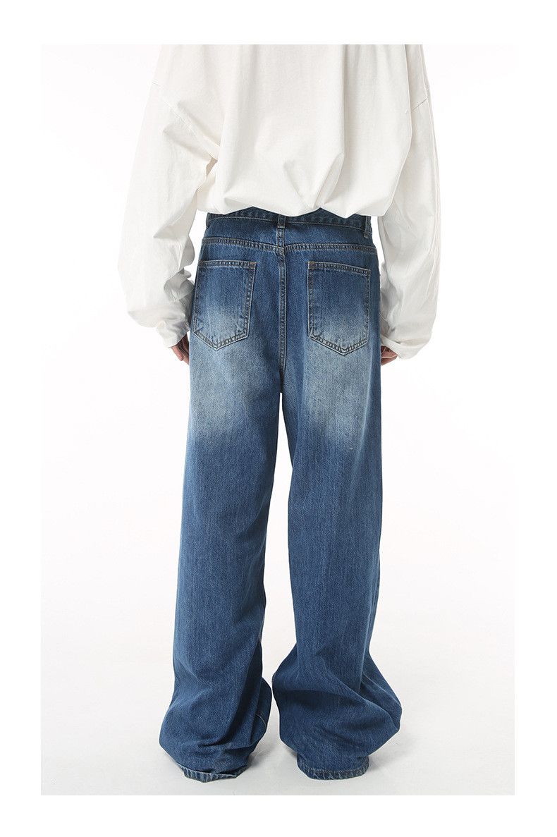 Japanese Brand Japanese style vibe distressed retro loose casual jeans Size US 32 / EU 48 - 4 Thumbnail