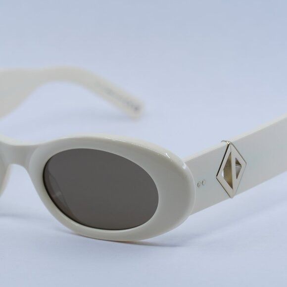 Dior Dior CD DIAMOND R1I 50F0 Sunglasses - Ivory Frame Size ONE SIZE - 3 Thumbnail