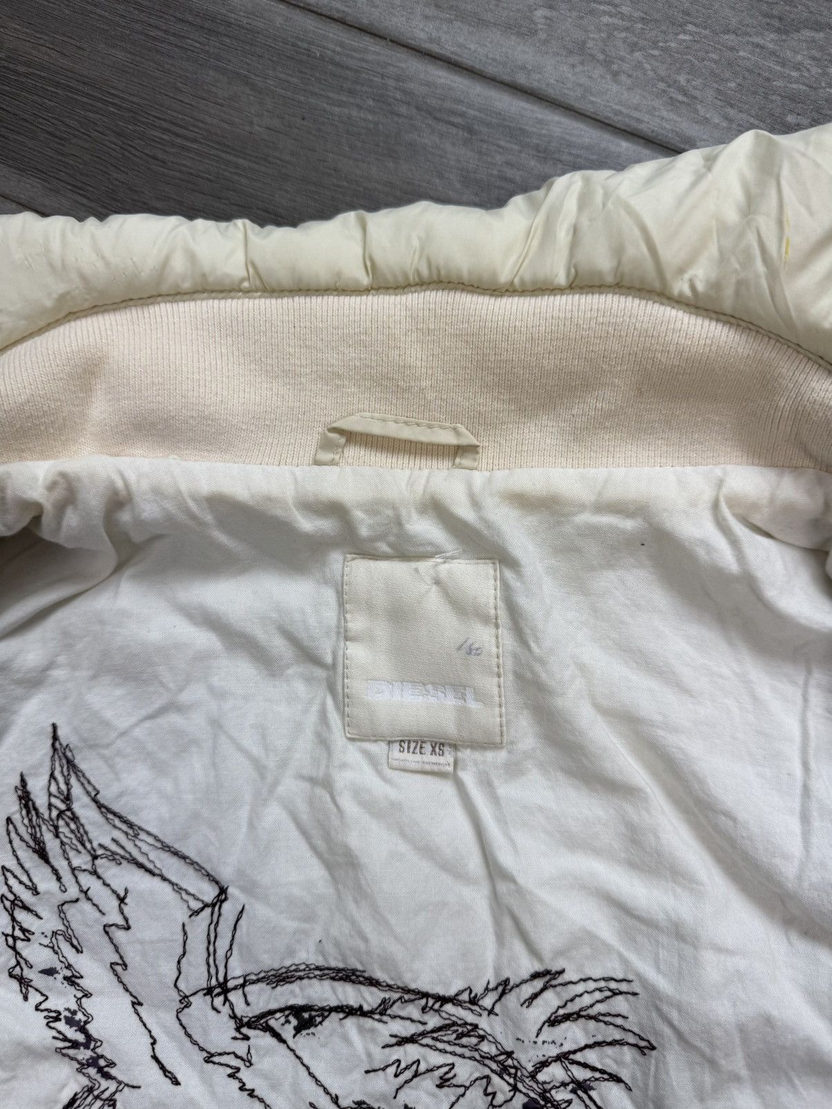 Diesel Y2K Beige Avant Gard Diesel Vests Size XS / US 0-2 / IT 36-38 - 7 Thumbnail