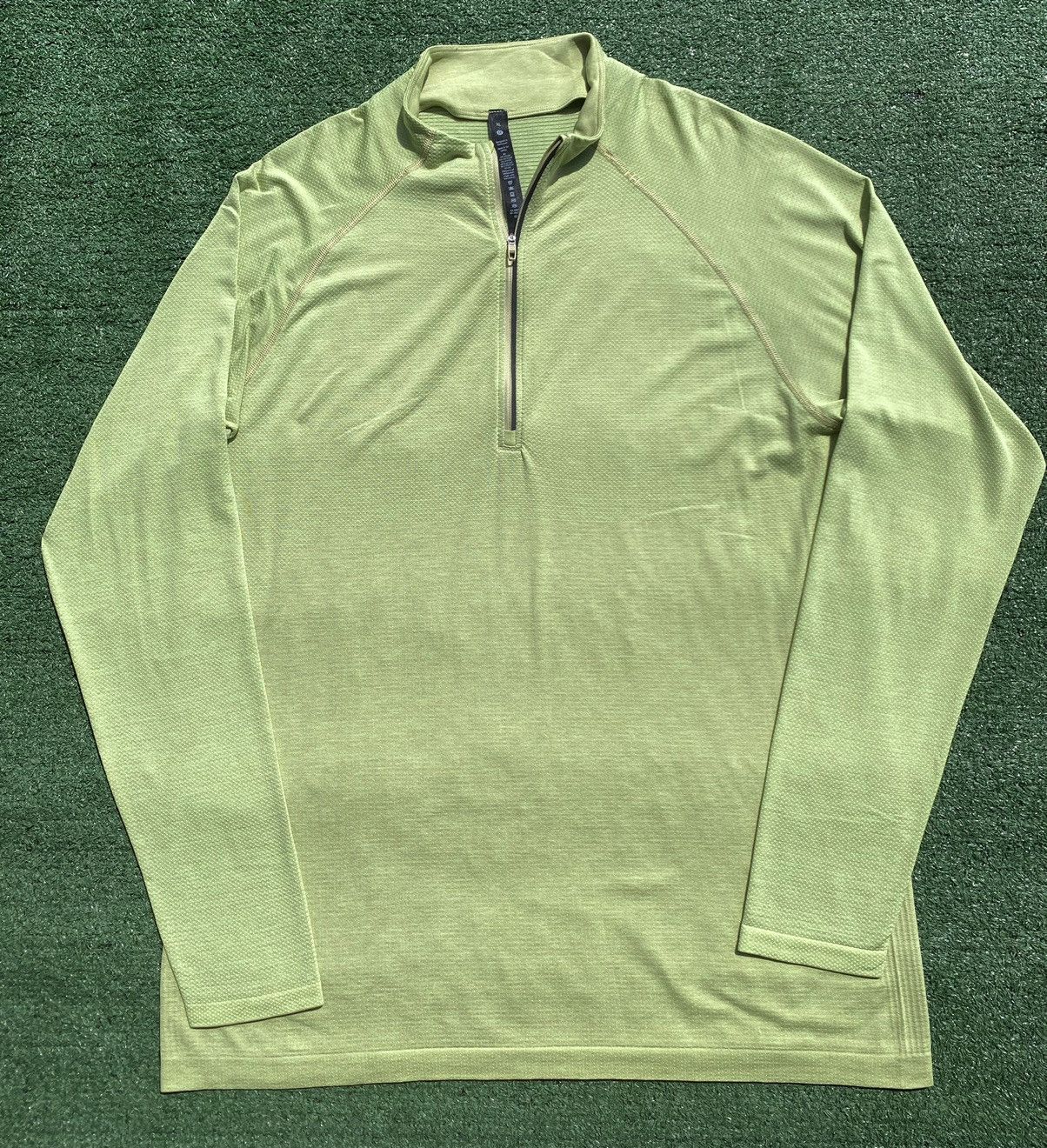 Lululemon Lululemon Athletic Metal Vent Tech Green Top Men’s XL Size US XL / EU 56 / 4 - 1 Thumbnail