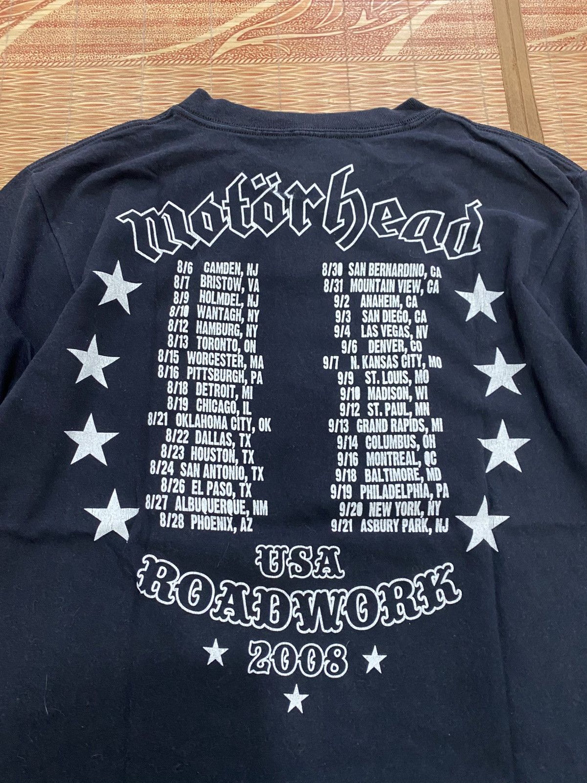 Band Tees × Vintage 💸BINDINGOFFER💸Motorhead Roadwork 2008 Size US M / EU 48-50 / 2 - 4 Thumbnail