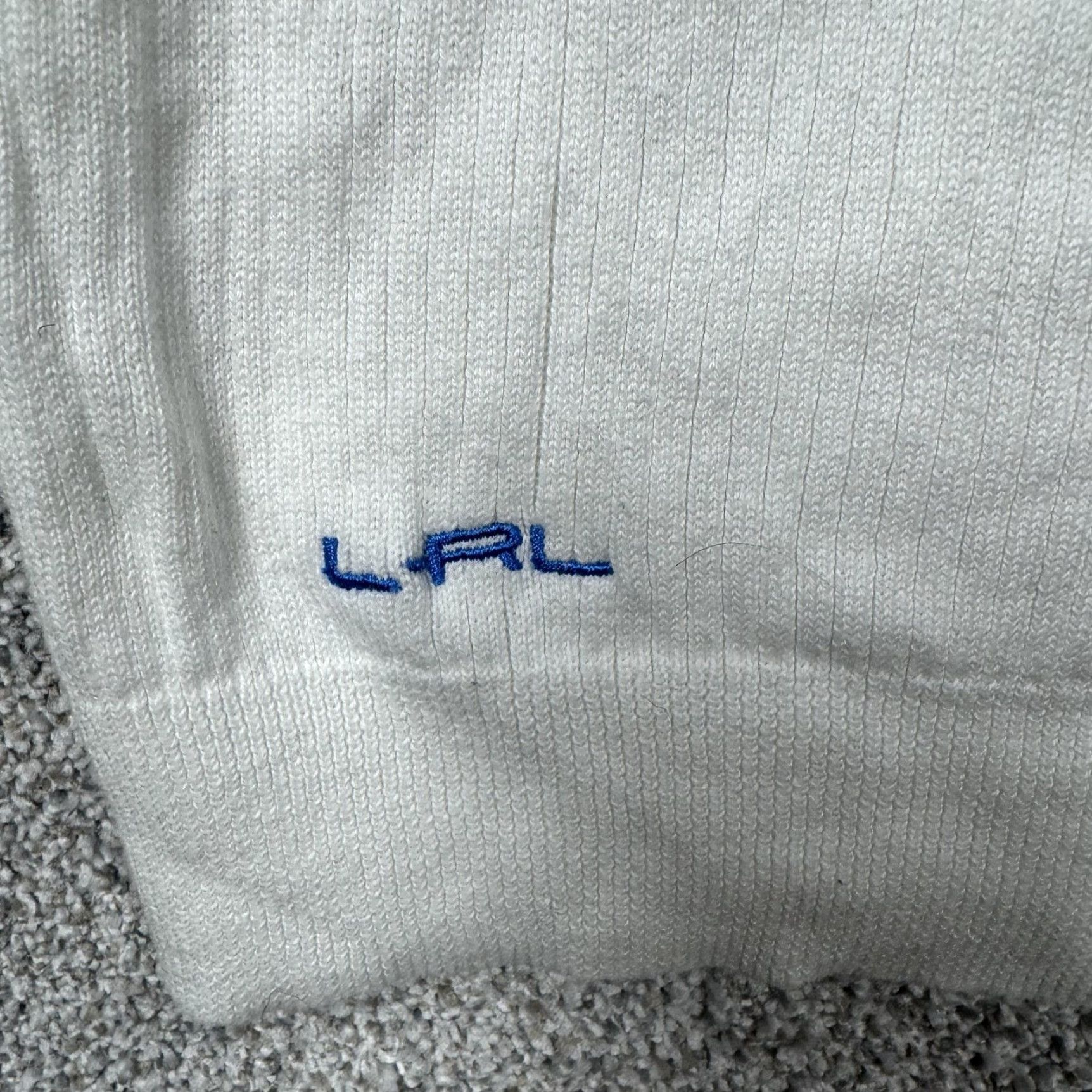 Ralph Lauren Lauren Ralph Lauren Sweater Small Henley Ribbed Knit Preppy Active Clean Girl Size S / US 4 / IT 40 - 2 Thumbnail