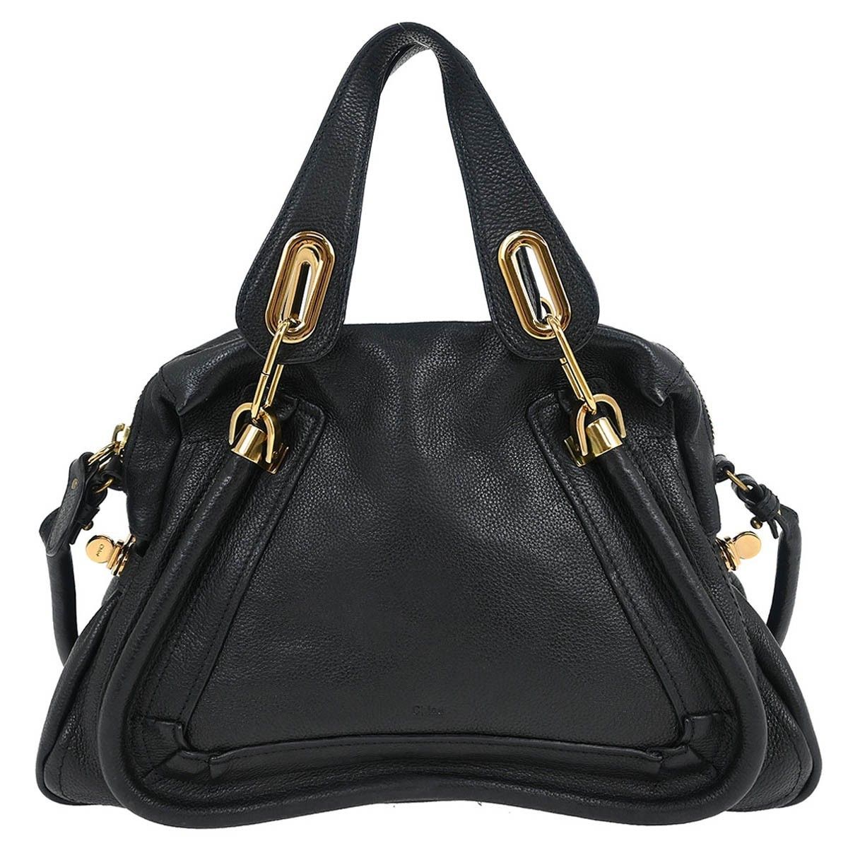 Chloe Chloe Paraty Top Handle Bag Leather Size ONE SIZE - 1 Thumbnail