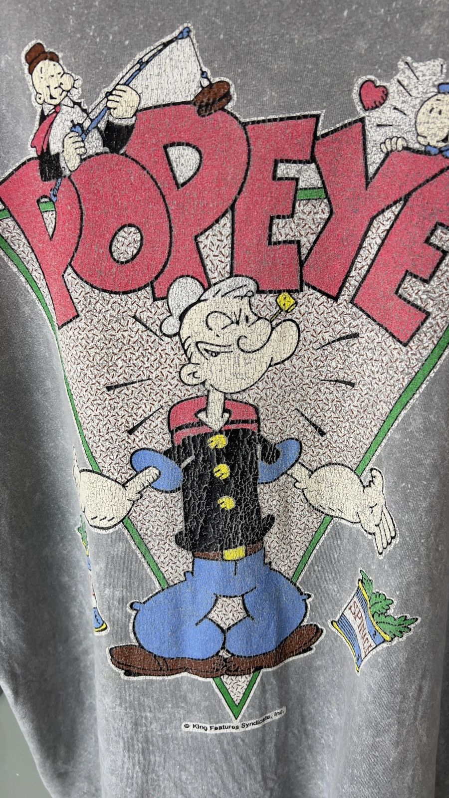 Cartoon Network Popeye Vintage Very Nice Design Size US XL / EU 56 / 4 - 8 Thumbnail