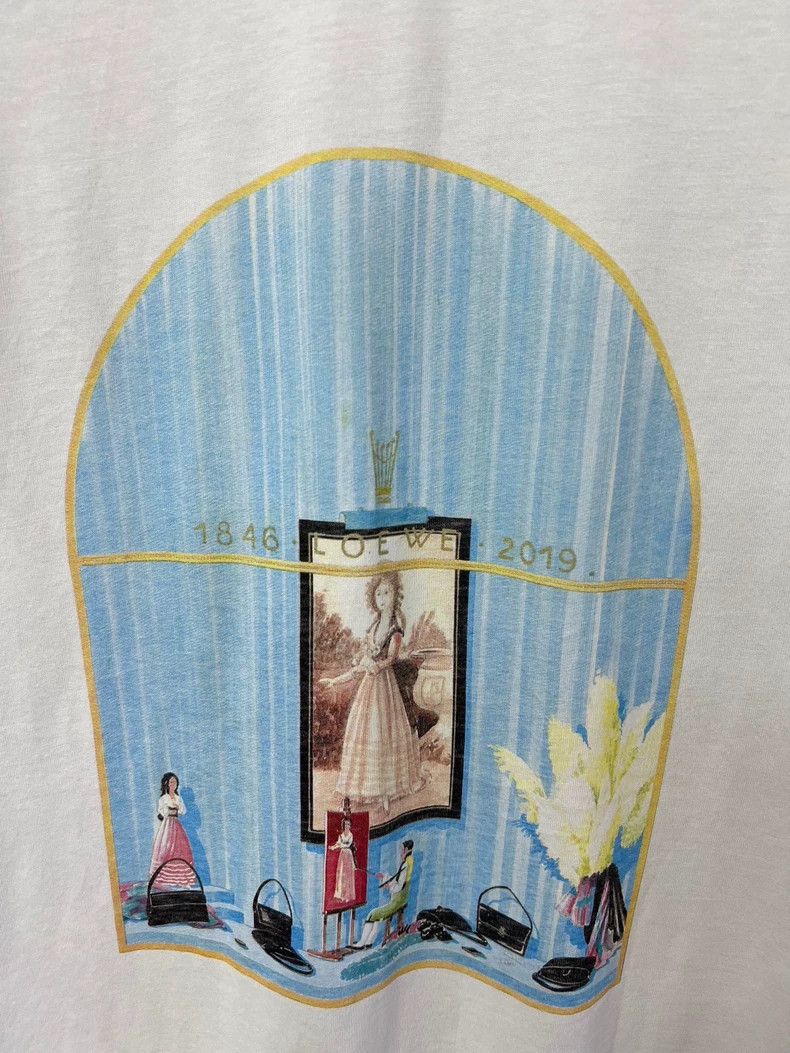 Loewe LOEWE Oil painting of a short sleeve on the window Size US XL / EU 56 / 4 - 3 Thumbnail