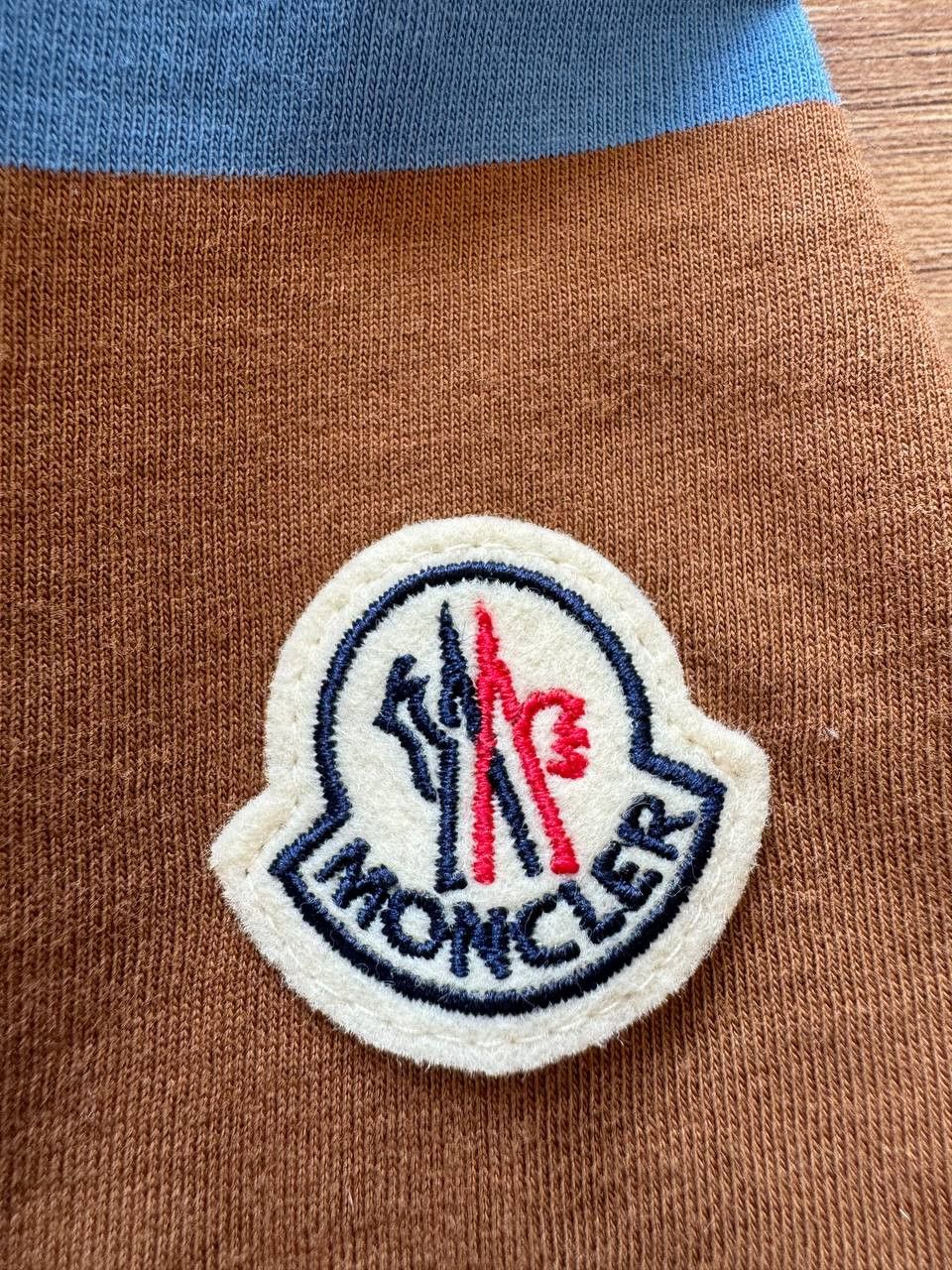 Moncler Moncler SS Striped Polo Size US M / EU 48-50 / 2 - 9 Thumbnail
