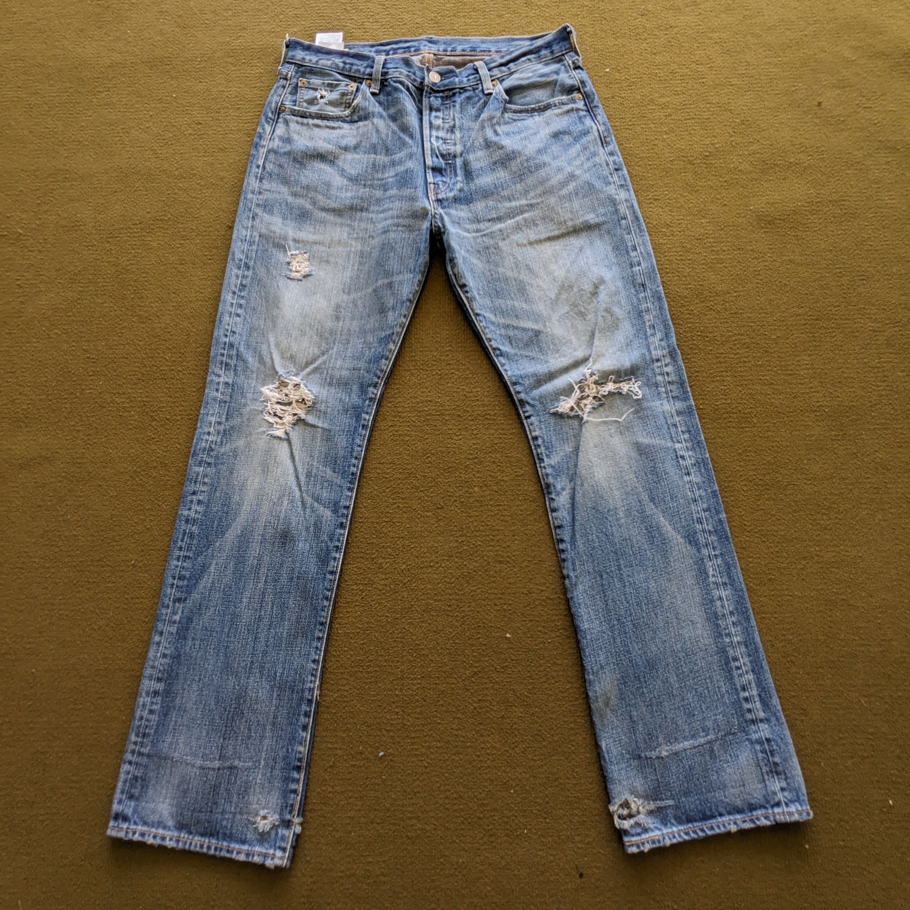 Vintage Vintage Levi's American Brand Jeans Size US 32 / EU 48 - 1 Thumbnail