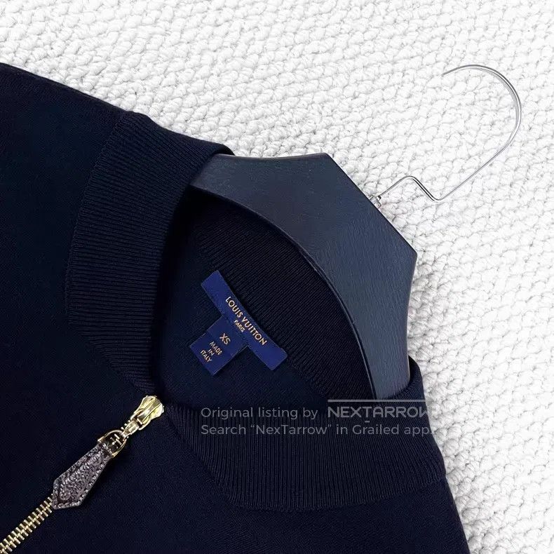 Louis Vuitton Louis Vuitton Black cashmere-blend arm striped jacquard lo Size US XS / EU 42 / 0 - 3 Thumbnail