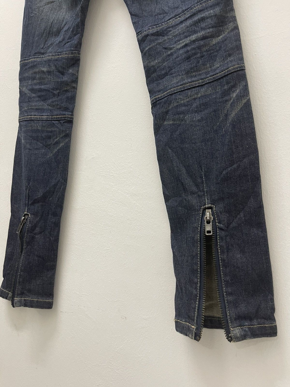 Seditionaries Rare Vintage EGOIST Japan Zipped Bondage Punk Style Size US 26 / EU 42 - 4 Thumbnail