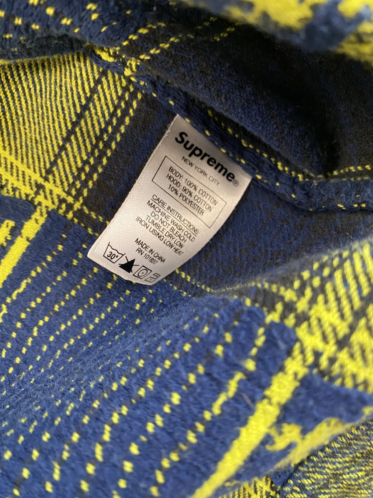 Supreme Supreme AW2020 hooded plaid flannel Size US L / EU 52-54 / 3 - 3 Thumbnail