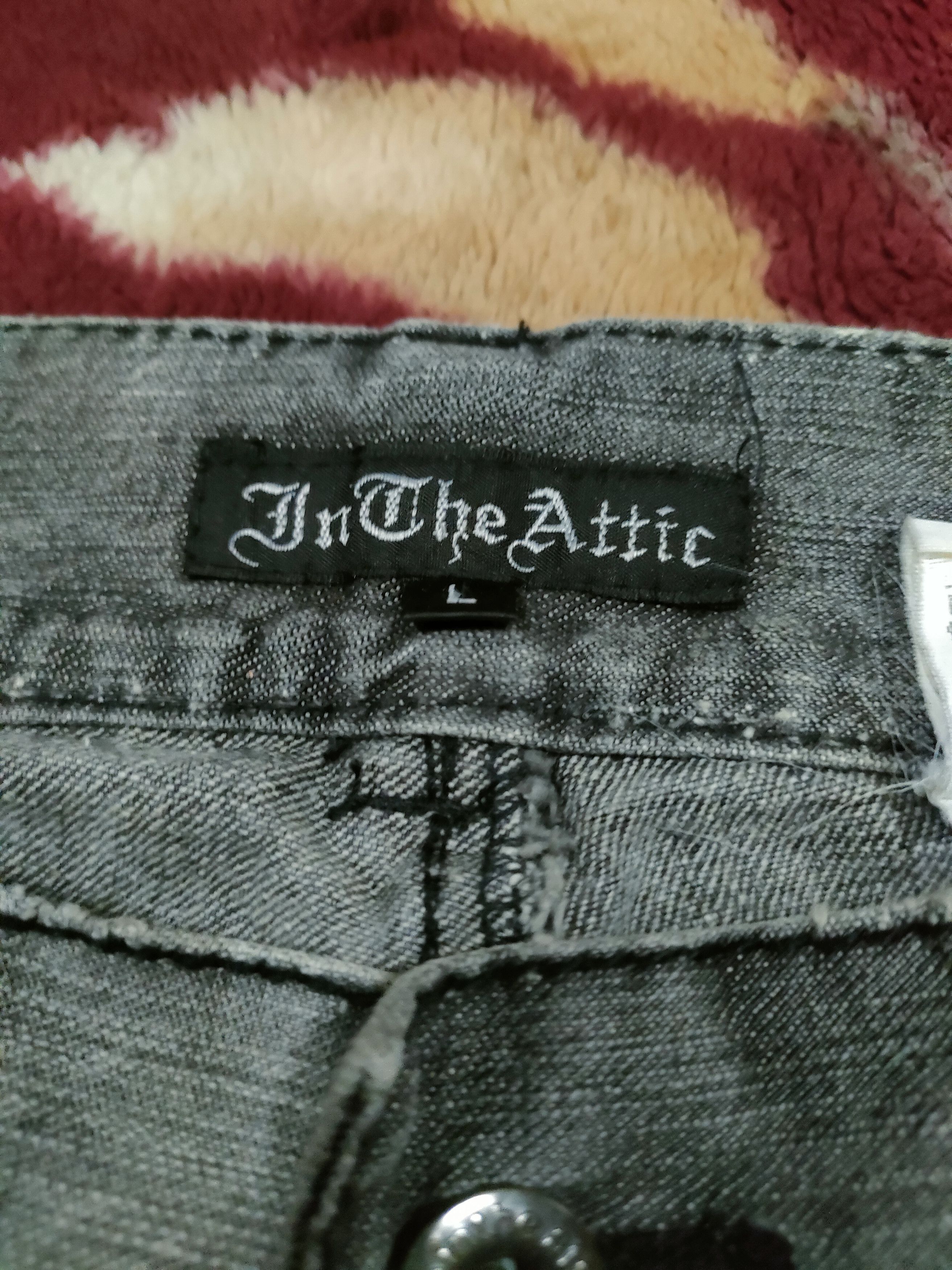In The Attic × Japanese Brand × Le Grande Bleu (L.G.B.) In The Attic Bondage Zipper Jeans Size US 32 / EU 48 - 2 Thumbnail