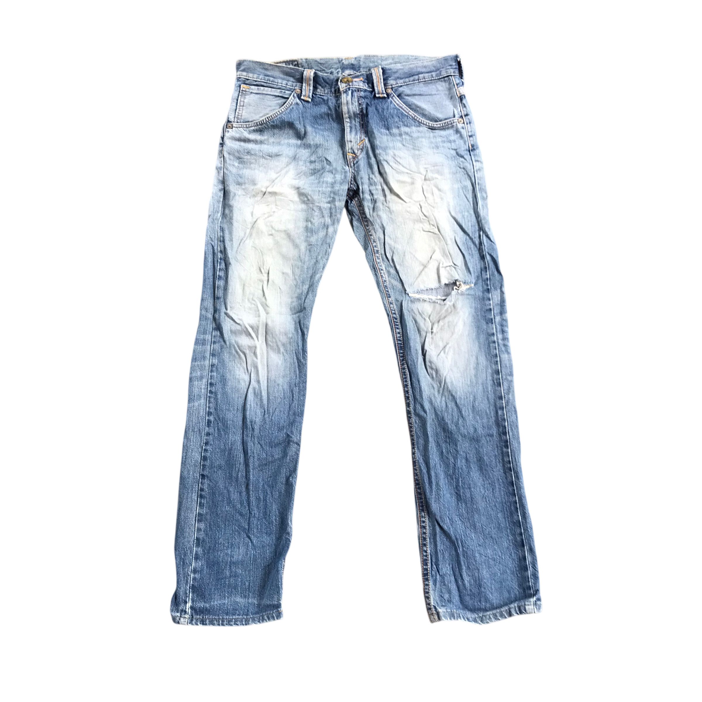 Edwin Vintage Edwin Exclusive Distressed Denim-size 36 Size US 36 / EU 52 - 11 Thumbnail