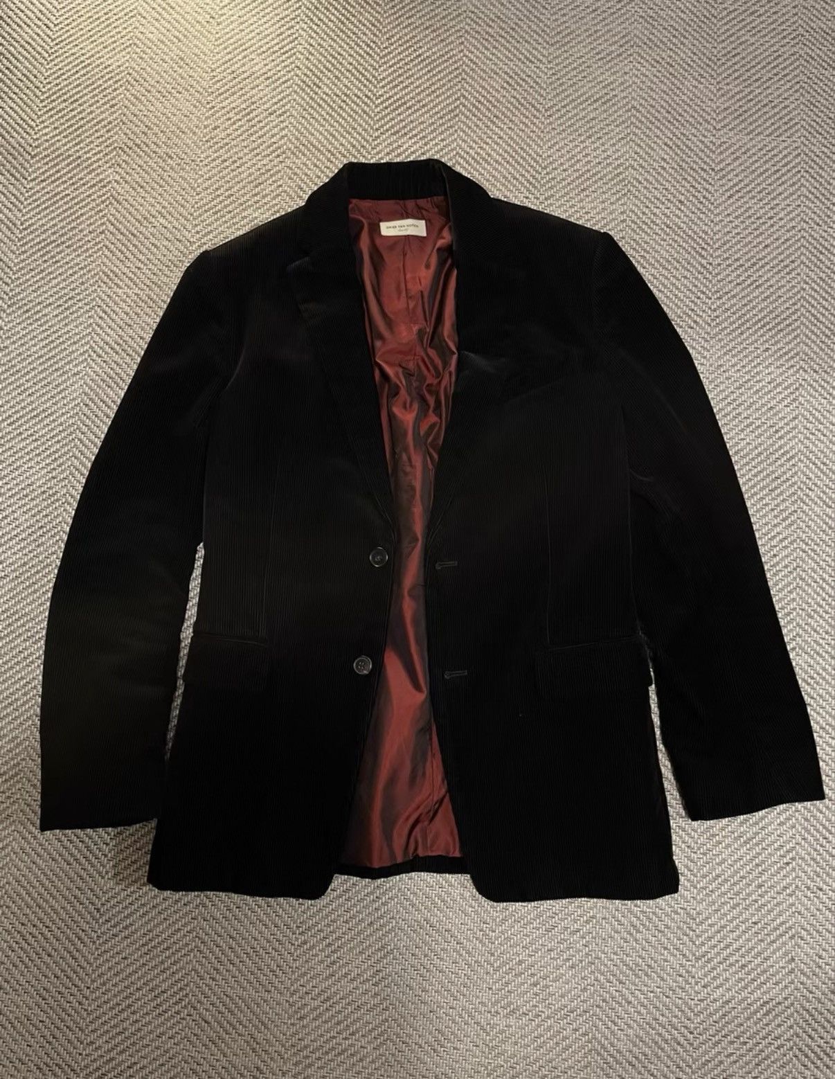 Dries Van Noten Dries Van Noten Corduroy Blazer Jacket K24 Size US M / EU 48-50 / 2 - 1 Thumbnail