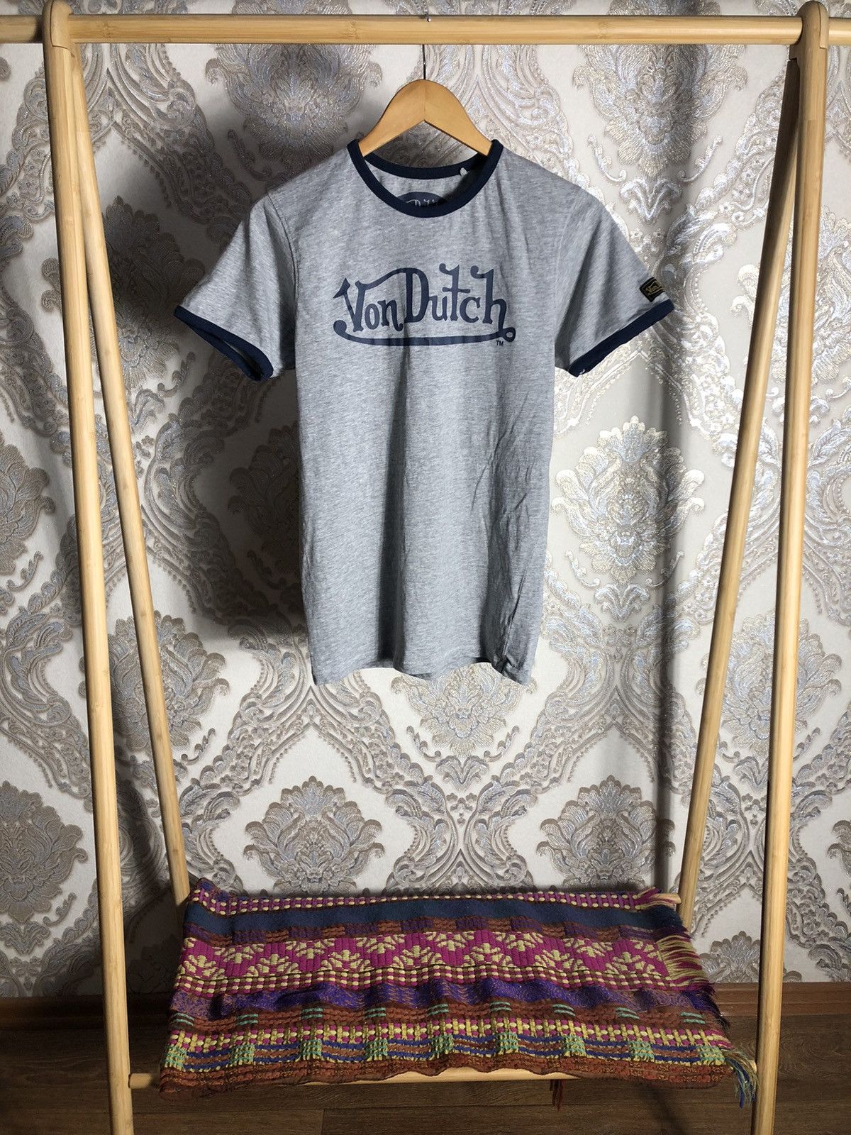 Japanese Brand × Vintage VERY RARE VON DUTCH DESIGNER T-SHIRT BIG LOGO RETRO Y2K 90s Size US S / EU 44-46 / 1 - 1 Thumbnail