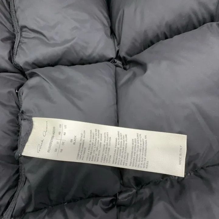 Rick Owens Rick Owens Black Padded Bomber Jacket -2508 Size US L / EU 52-54 / 3 - 4 Thumbnail