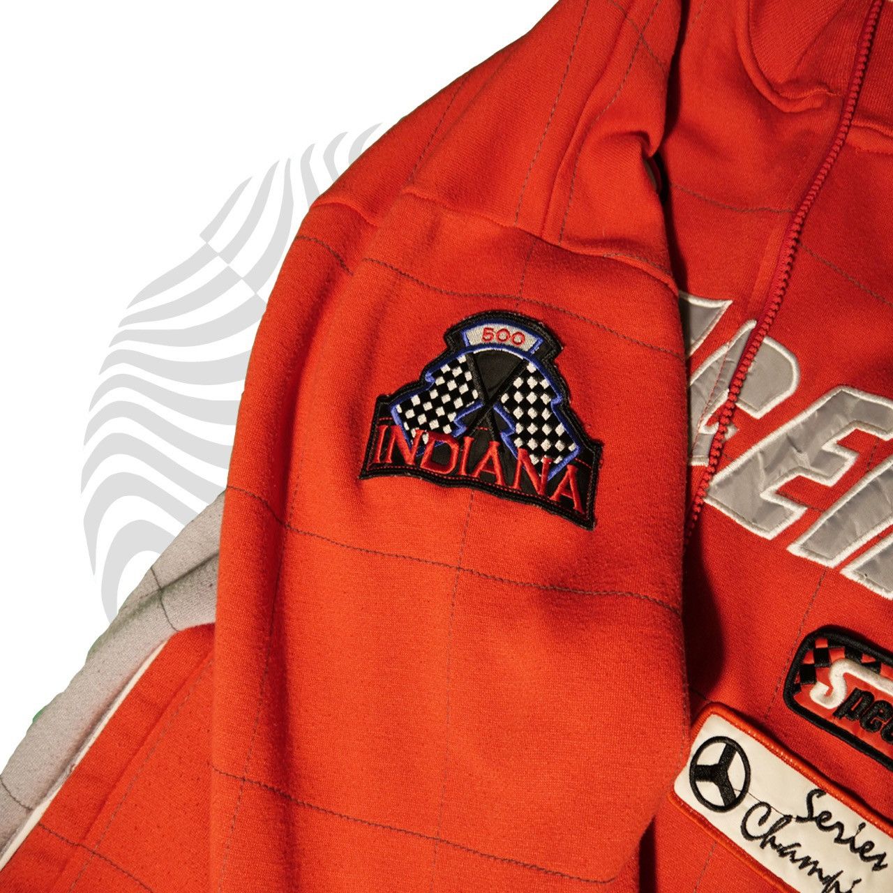 Vintage Authentic Indy500 Racing Sweatsuit Size US 34 / EU 50 - 7 Thumbnail