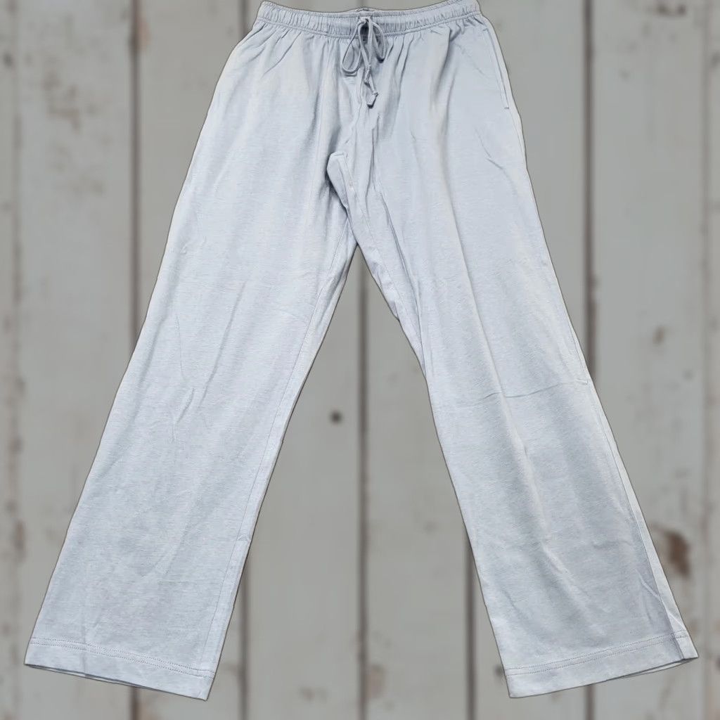 Lands' End Lands' End Knit Jersey PJ Pants Men's Size Medium Pale Slate Blue Drawstring Pajama Pants Size US M / EU 48-50 / 2 - 1 Thumbnail