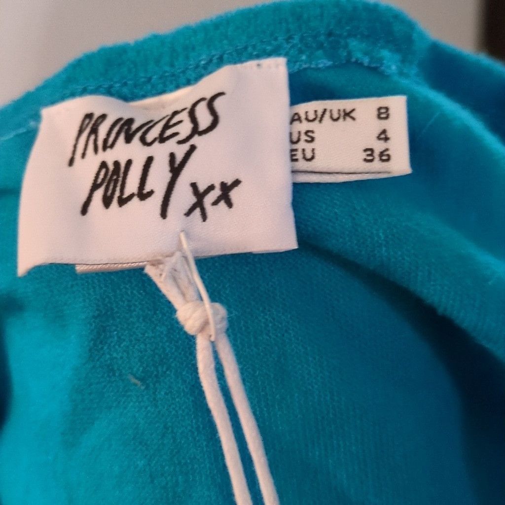 PRINCESS POLLY Princess Polly Blue Clarke Top Size 4 Size S / US 4 / IT 40 - 6 Thumbnail