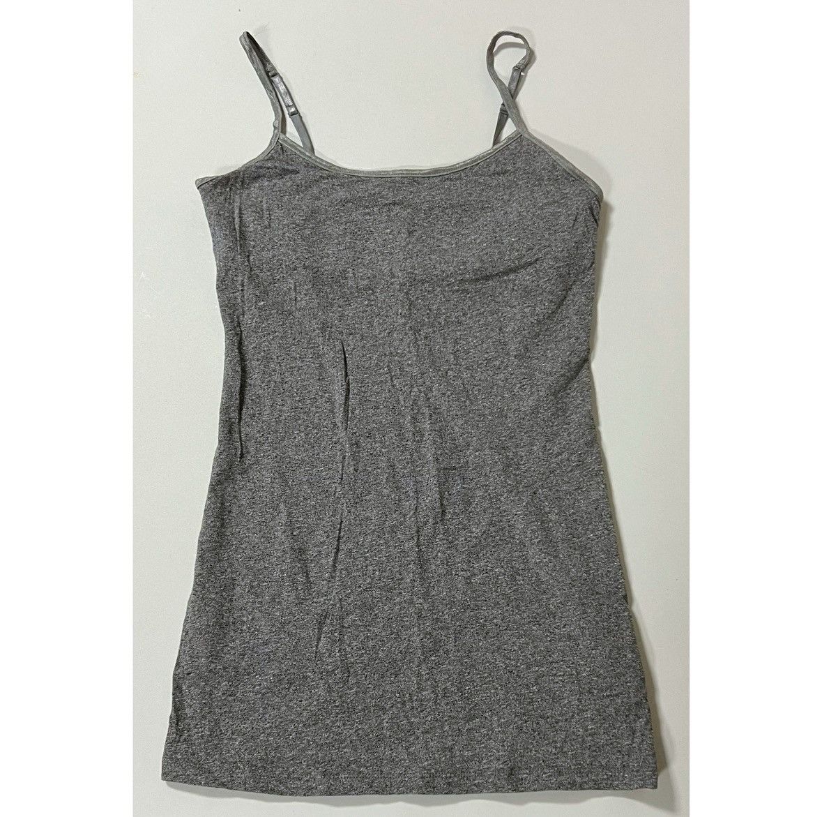 Sonoma SO Gray Marled Cami Shelf-Bra Camisole Tank Top Shirt Size S Size S / US 4 / IT 40 - 2 Thumbnail