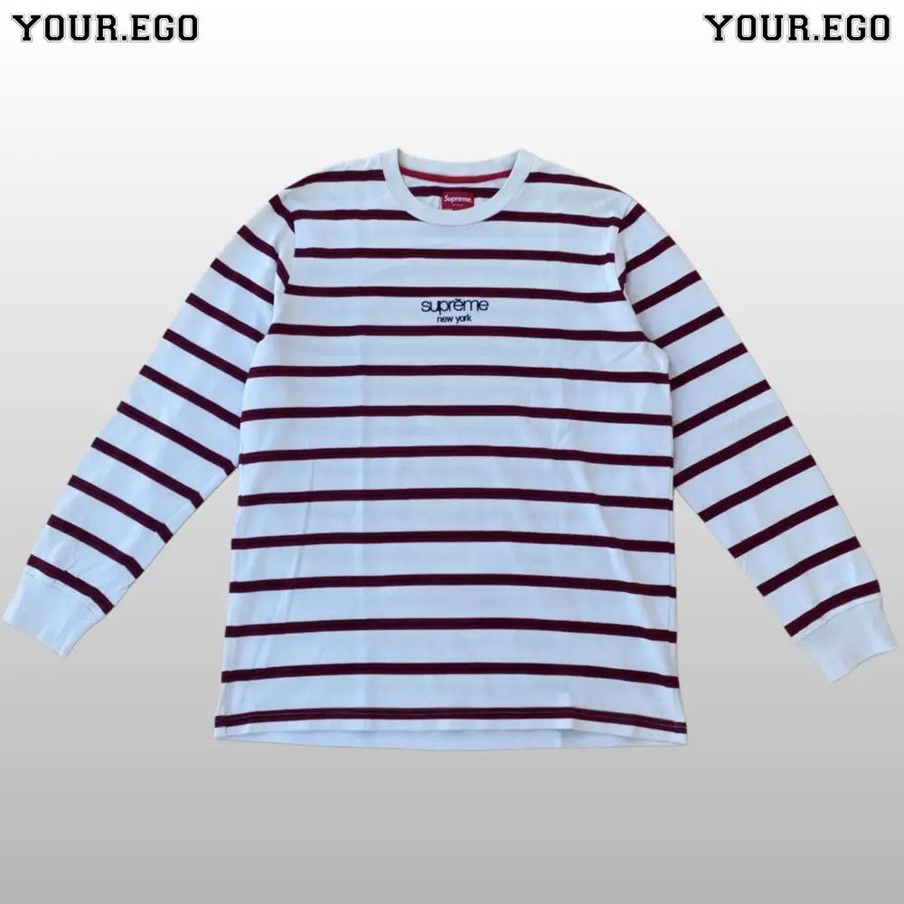 Supreme Supreme Classic Logo L/S Top SS15 Size US M / EU 48-50 / 2 - 1 Thumbnail