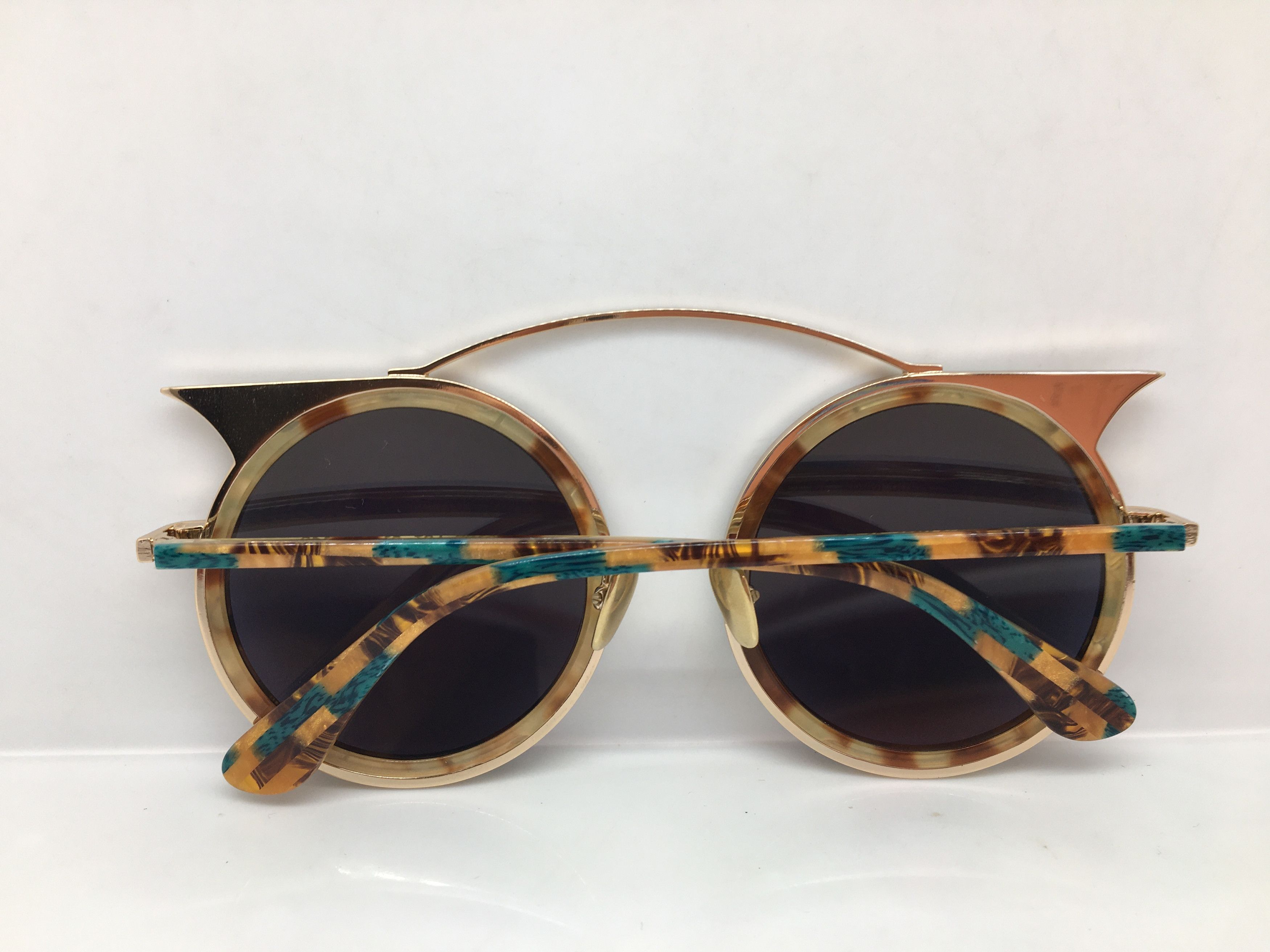 Other EOS E8510S Gold Round Sunglasses Frame Show Time Size ONE SIZE - 6 Thumbnail