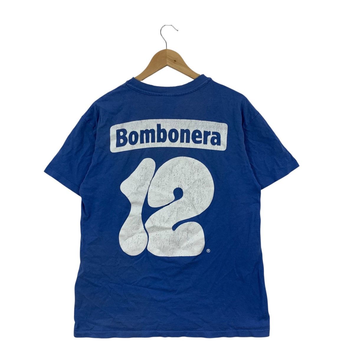 Vintage Vintage 90s BOMBONERA Lets GoTo France Together Japan Tshirt Size US L / EU 52-54 / 3 - 2 Thumbnail