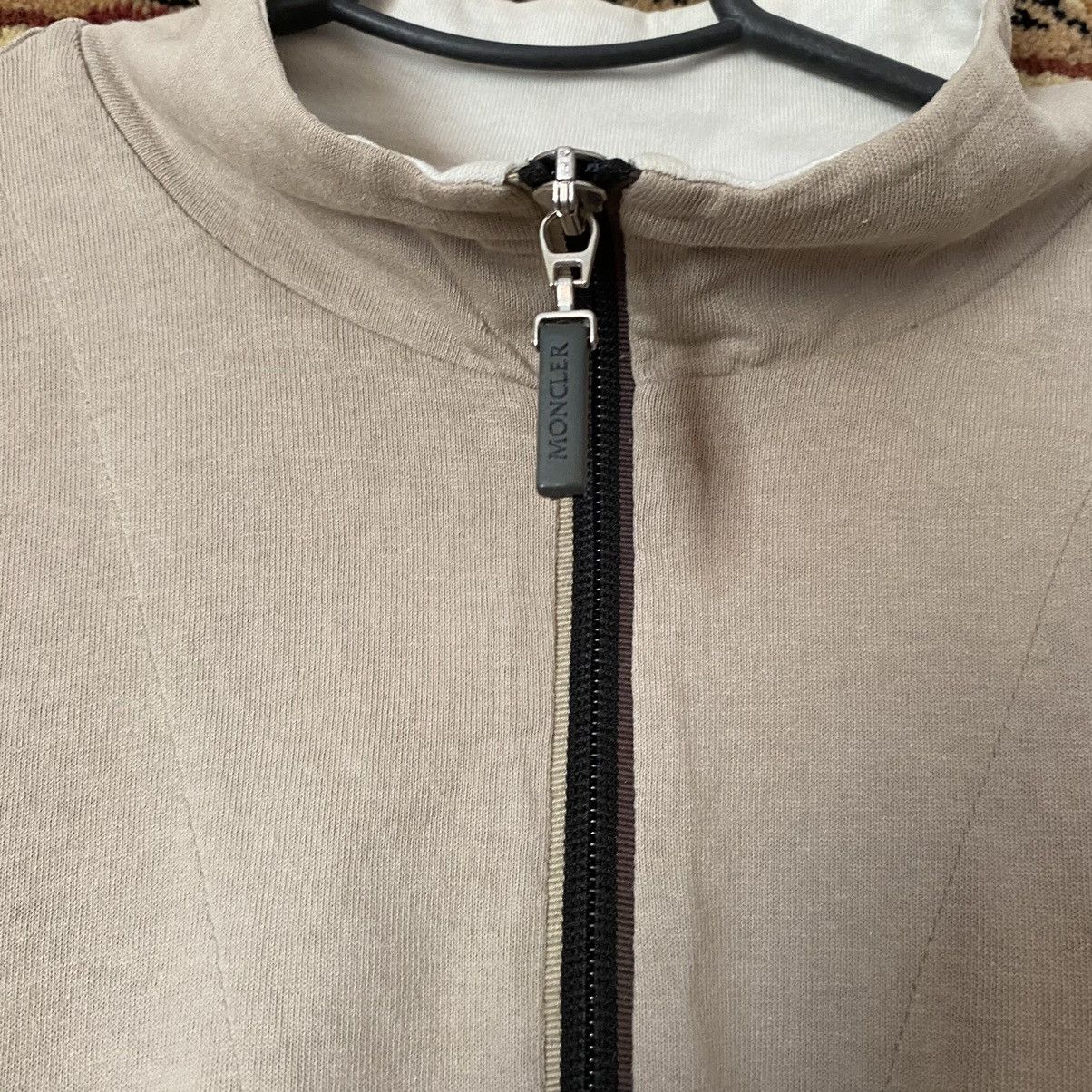 Moncler × Vintage 1982 Vintage Moncler 1/4 Zip Boxy Fit Zipped Long Sleeve 80s Size US L / EU 52-54 / 3 - 3 Thumbnail