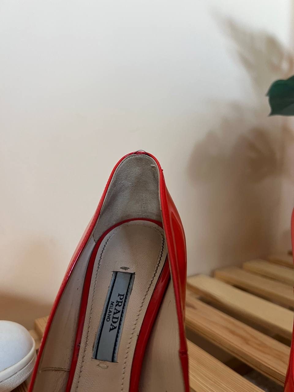 Prada Women High Heels Prada Red Size 37,5 Leather Size US 7.5 / IT 37.5 - 20 Thumbnail