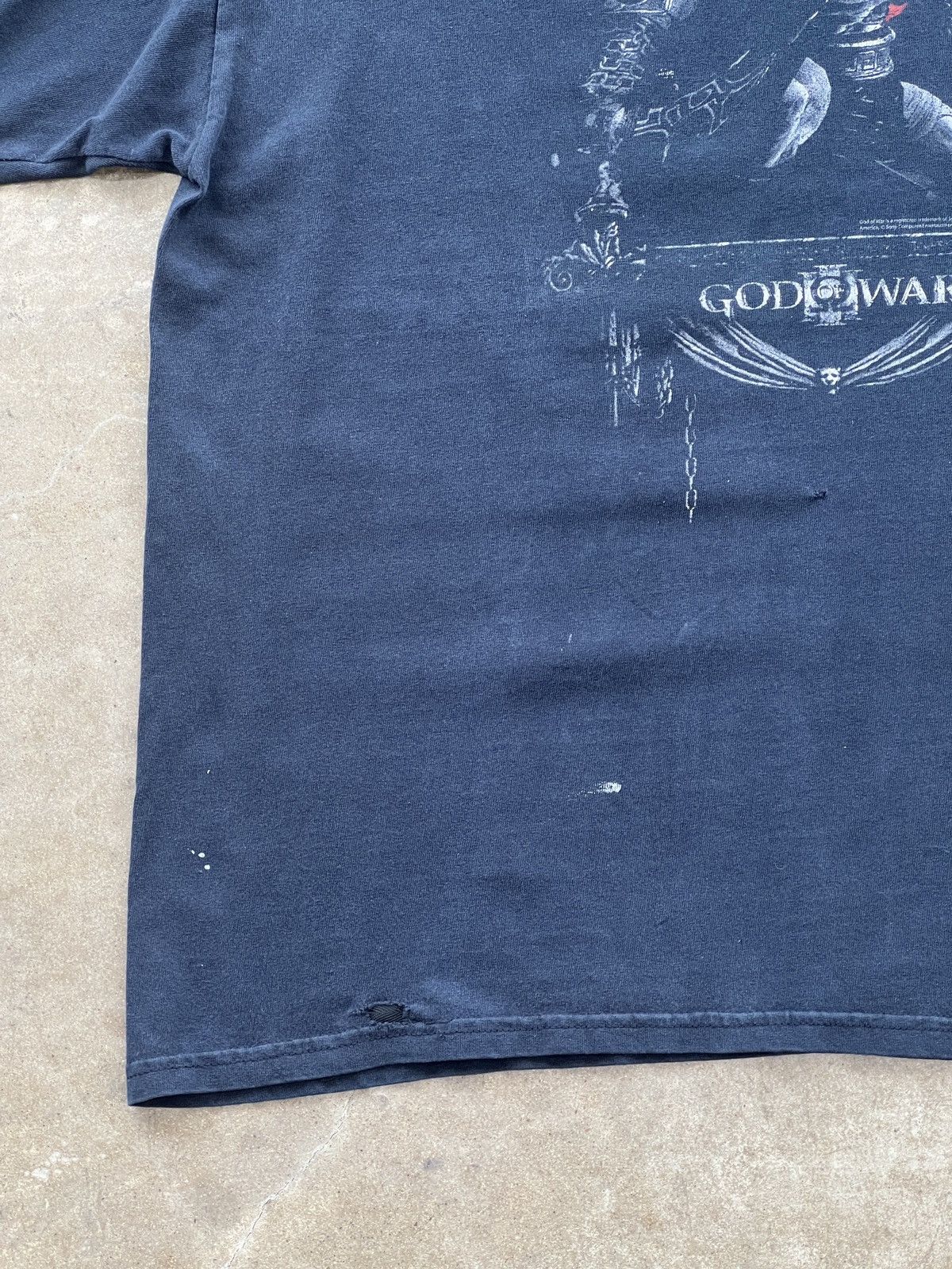 Vintage Vintage God of War 3 PlayStation Promotion Tee XL Size US XL / EU 56 / 4 - 5 Thumbnail