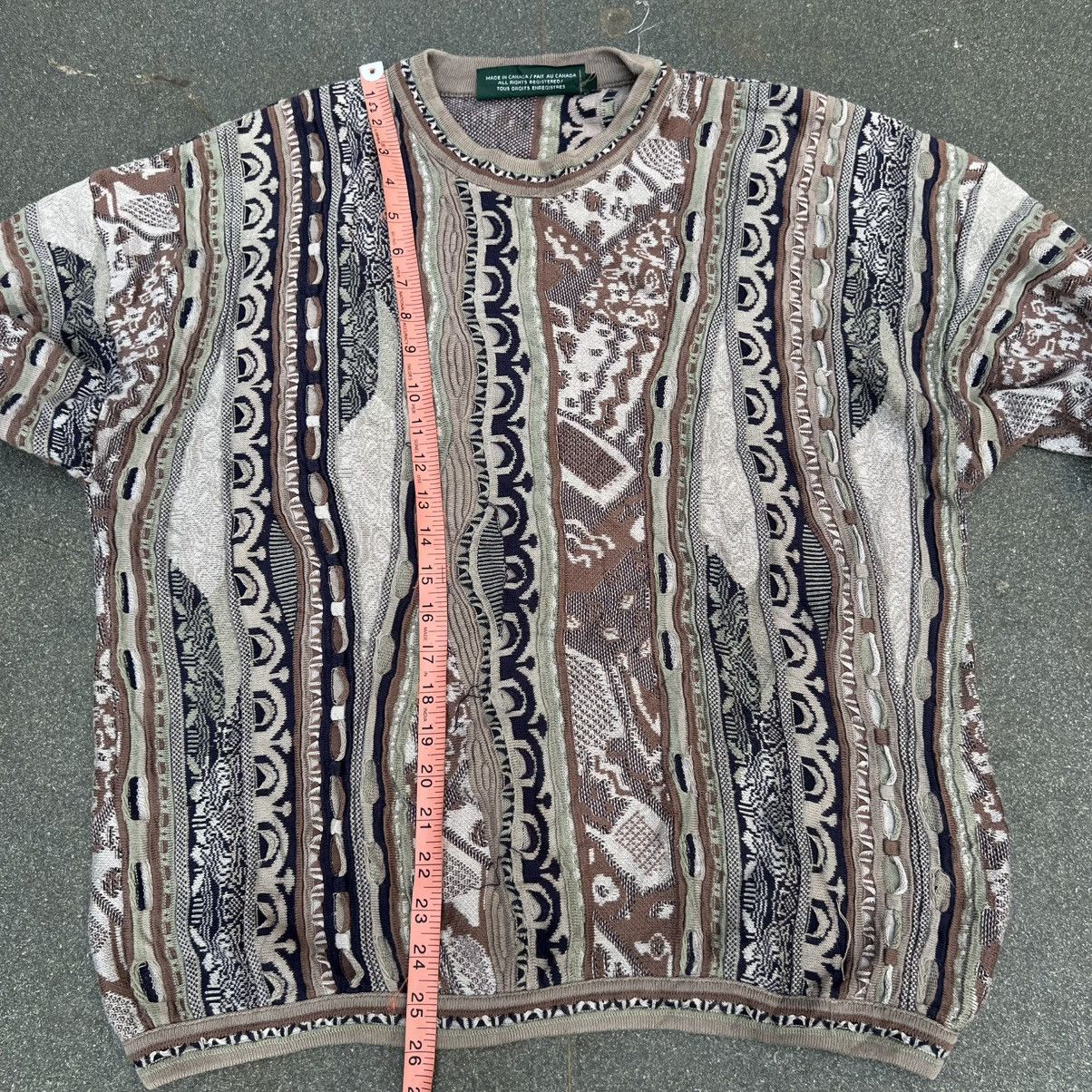 Coogi × Tundra Canada × Vintage COOGI style 3D Cable Knitwear TUNDRA Sweater Size US S / EU 44-46 / 1 - 7 Thumbnail