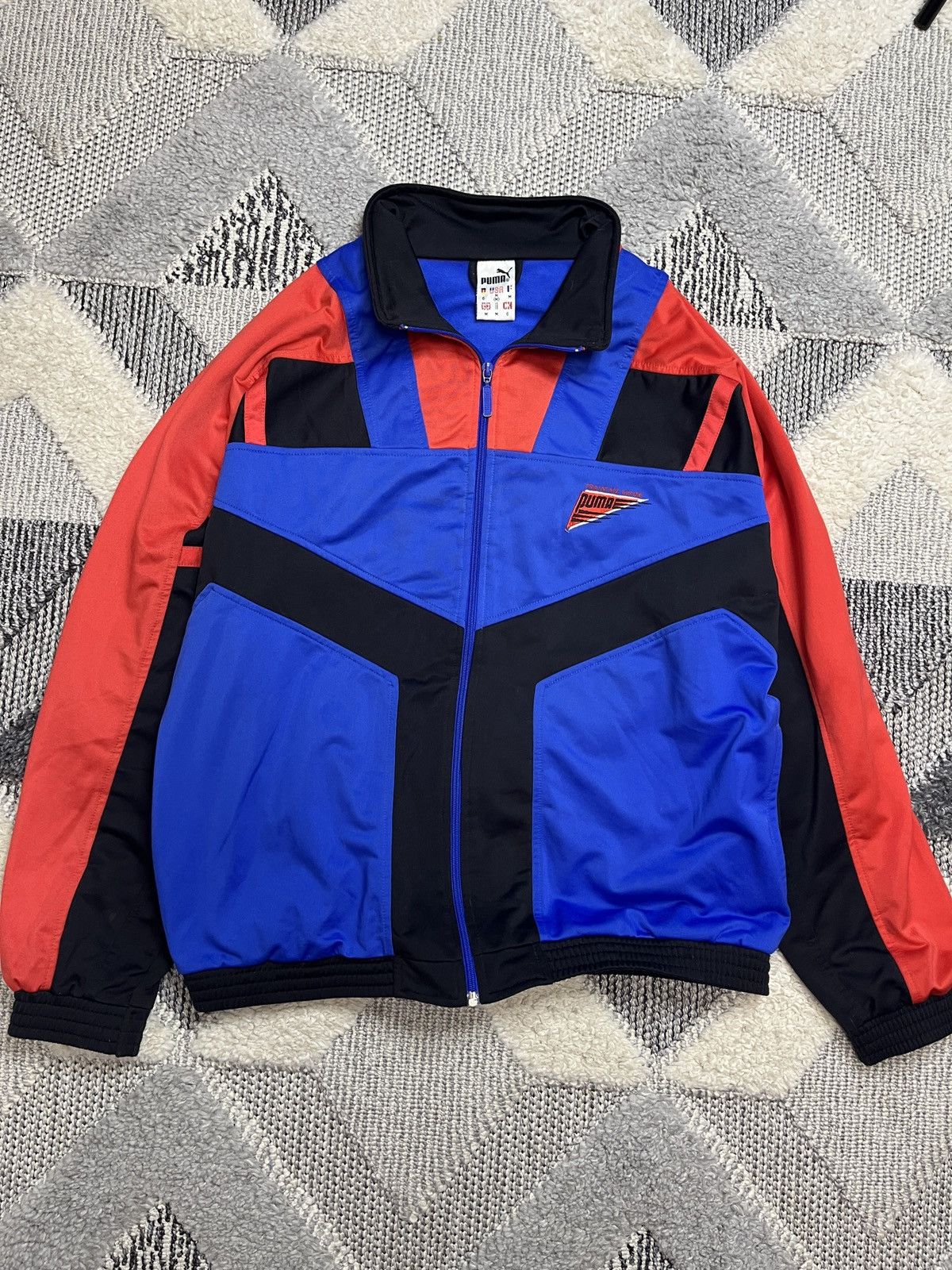 Puma × Vintage PUMA VINTAGE ZIP SWEATSHIRT Size US M / EU 48-50 / 2 - 1 Thumbnail