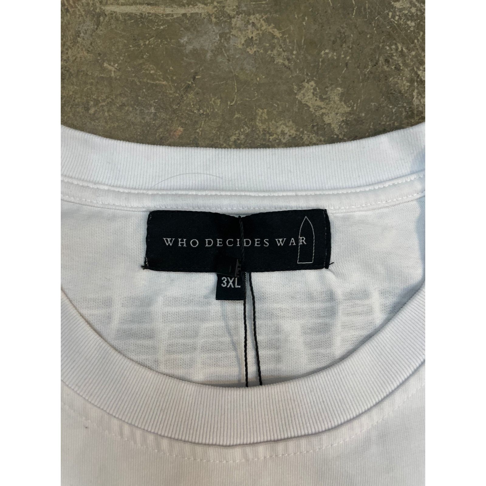 Who Decides War WDW Interwoven Window Tee New XXXL With Tags Size US XXL / EU 58 / 5 - 2 Thumbnail